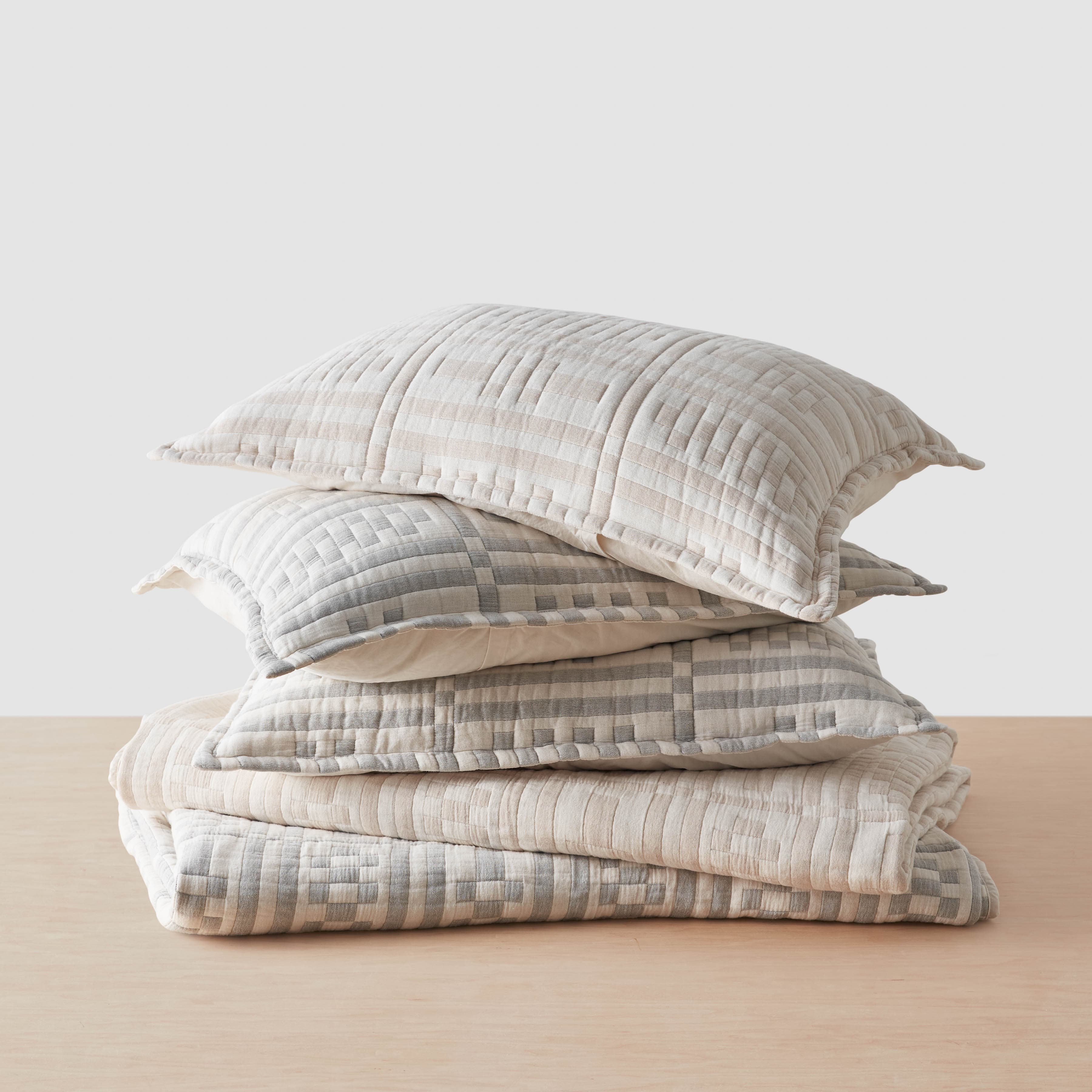 Alegria Organic Cotton Quilted Shams - Image 9