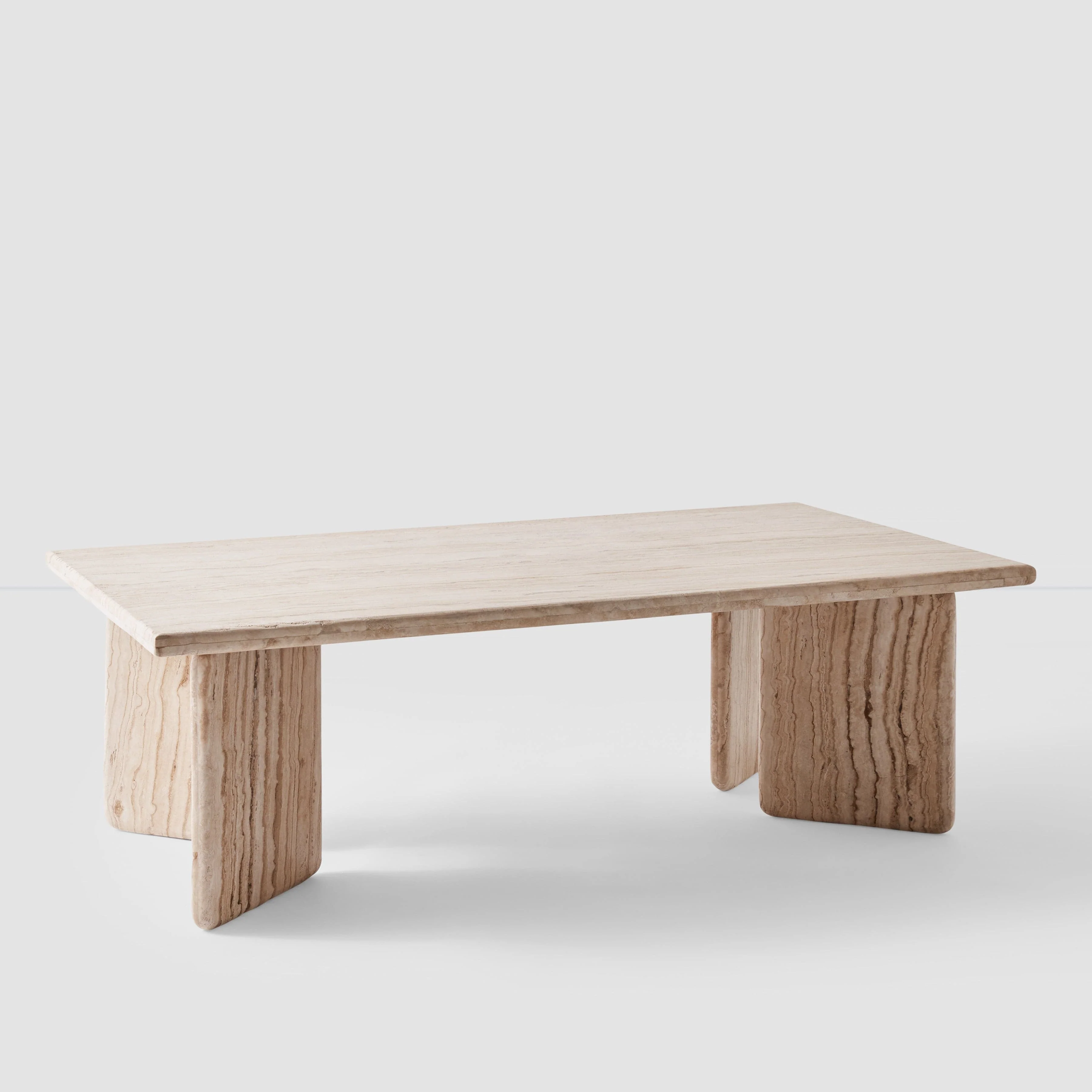 Amata Travertine Coffee Table - Image 4