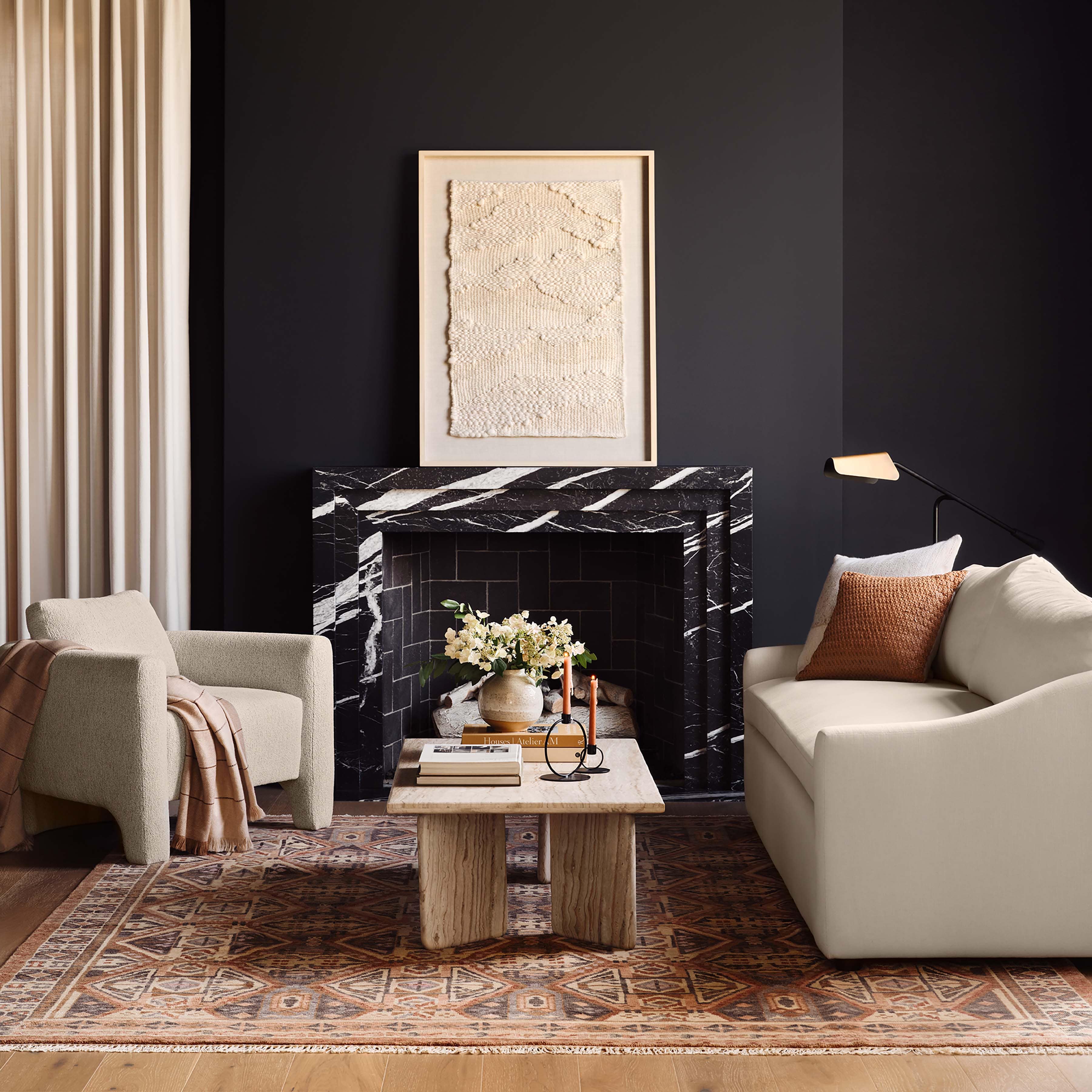 Amata Travertine Coffee Table - Image 7