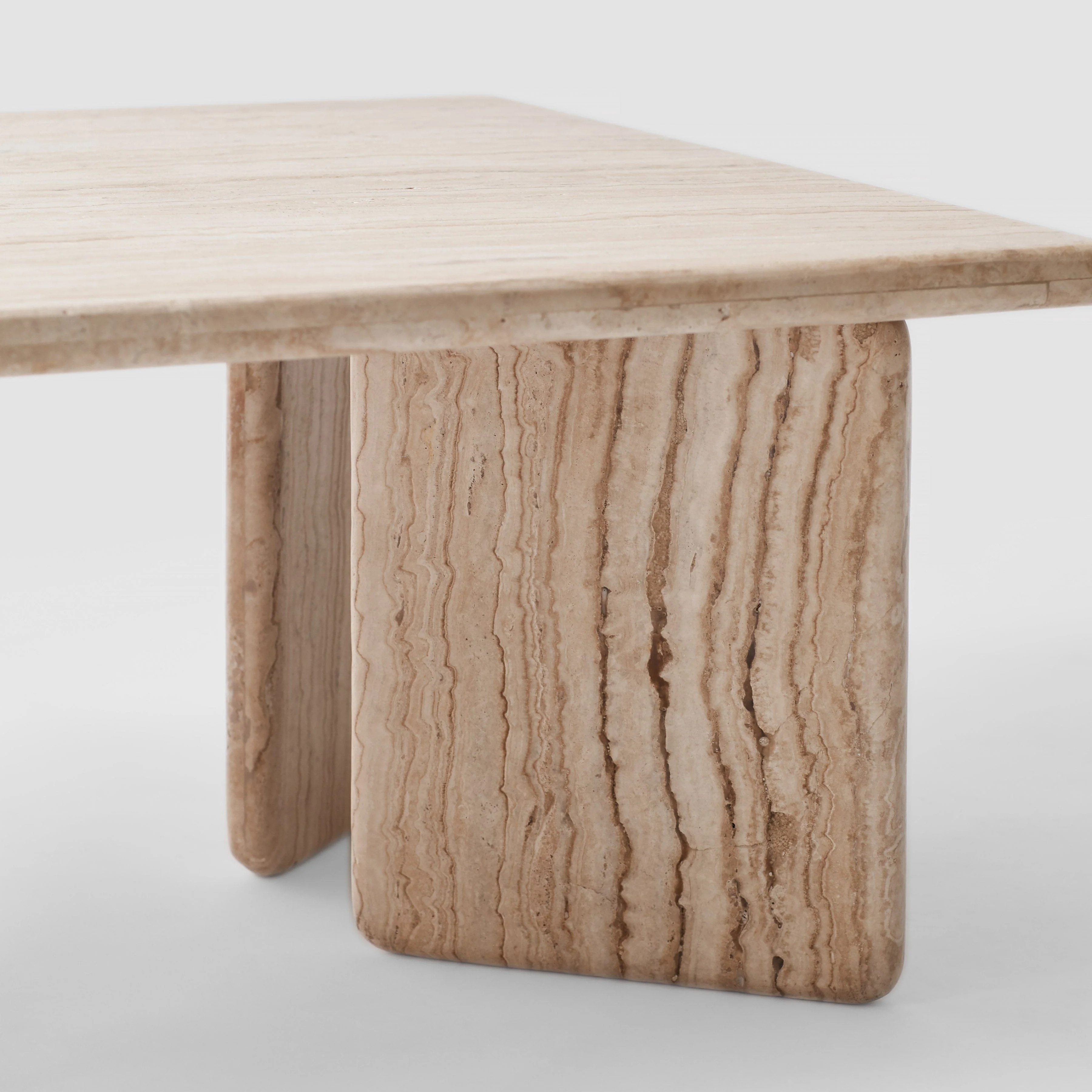 Amata Travertine Coffee Table - Image 9