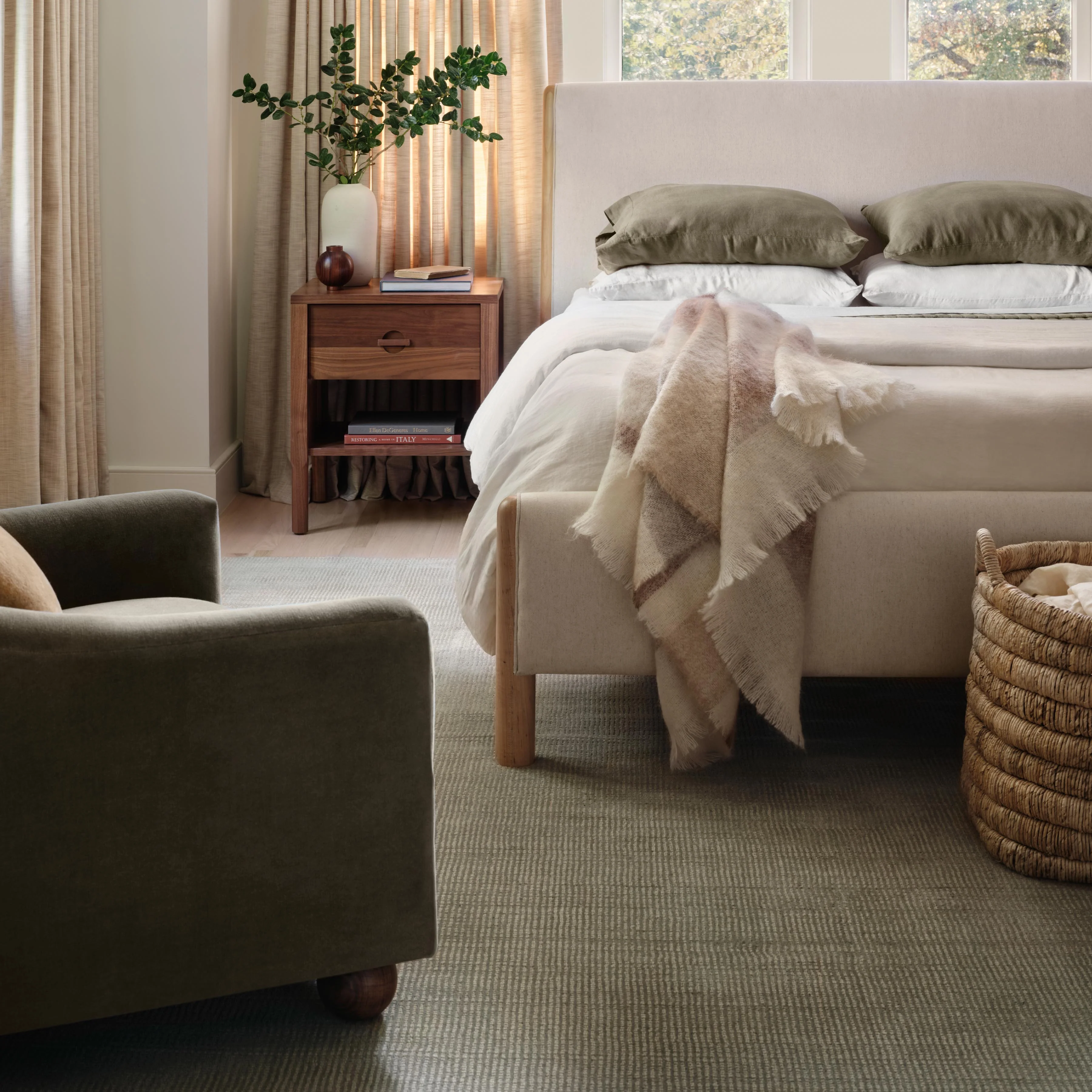 Artha Handwoven Striped Area Rug - Image 4