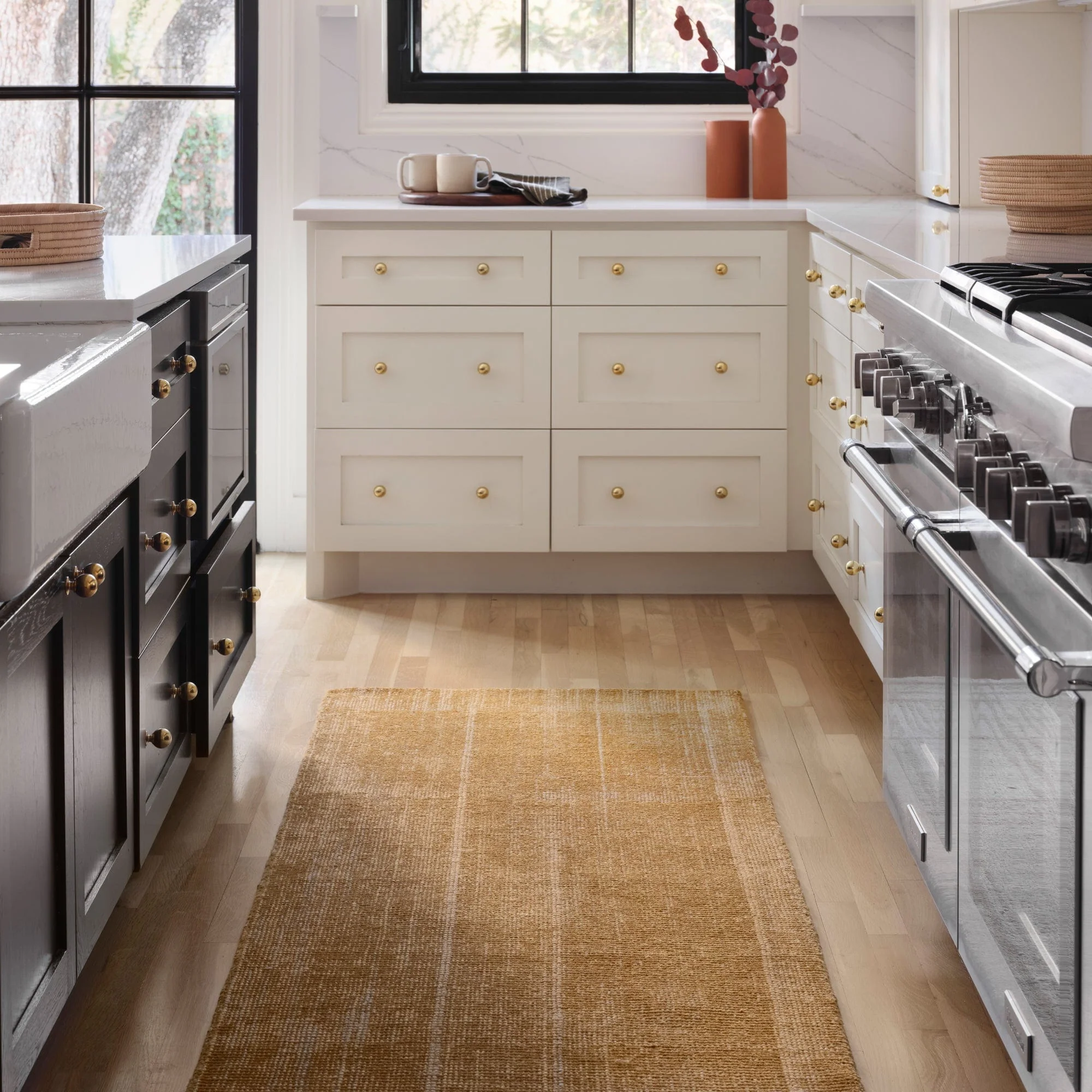 Artha Handwoven Striped Accent Rug - Image 26