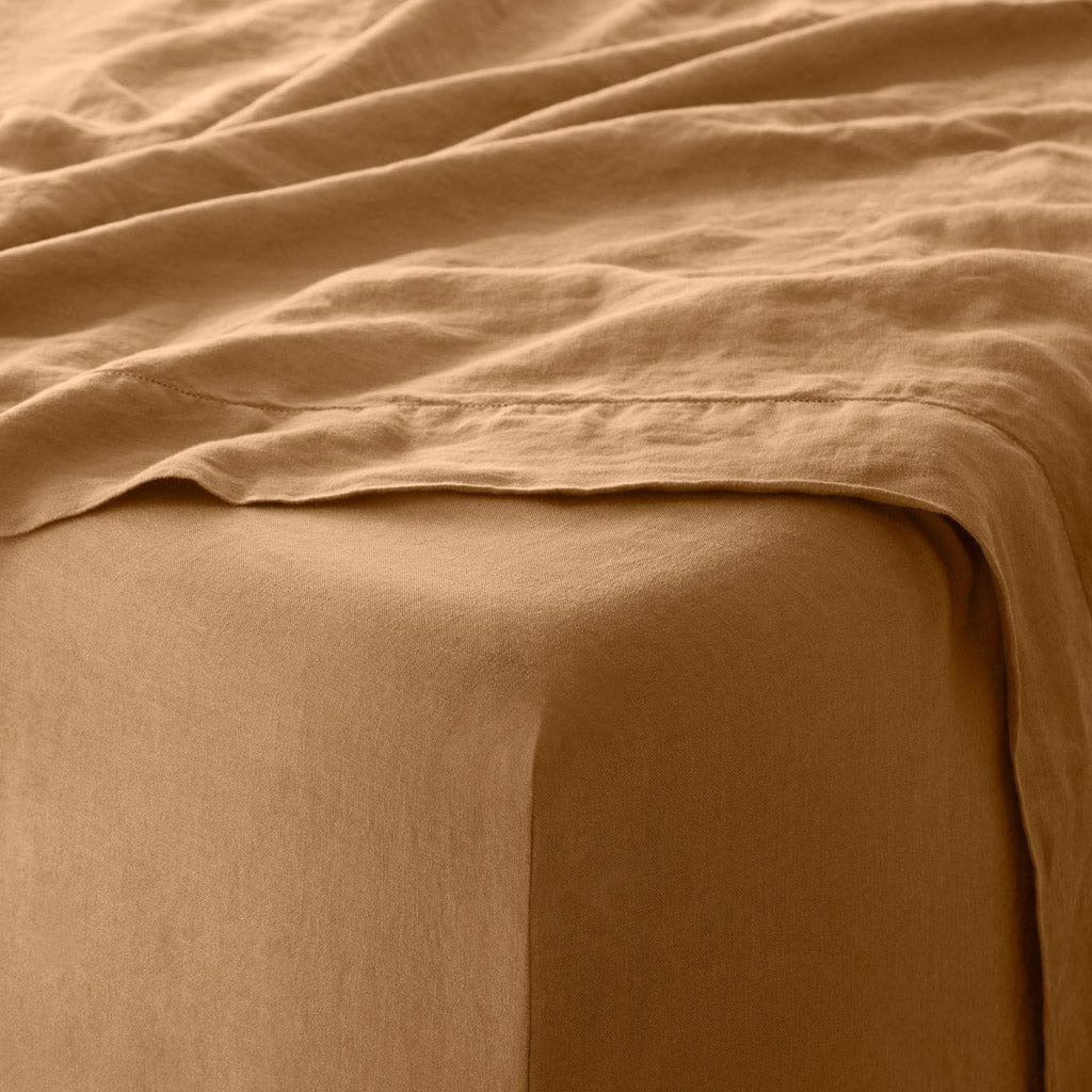 Stonewashed Linen Fitted Sheet - Image 8