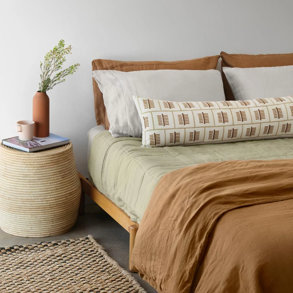 QA | Stonewashed Linen Quilt - Image 57