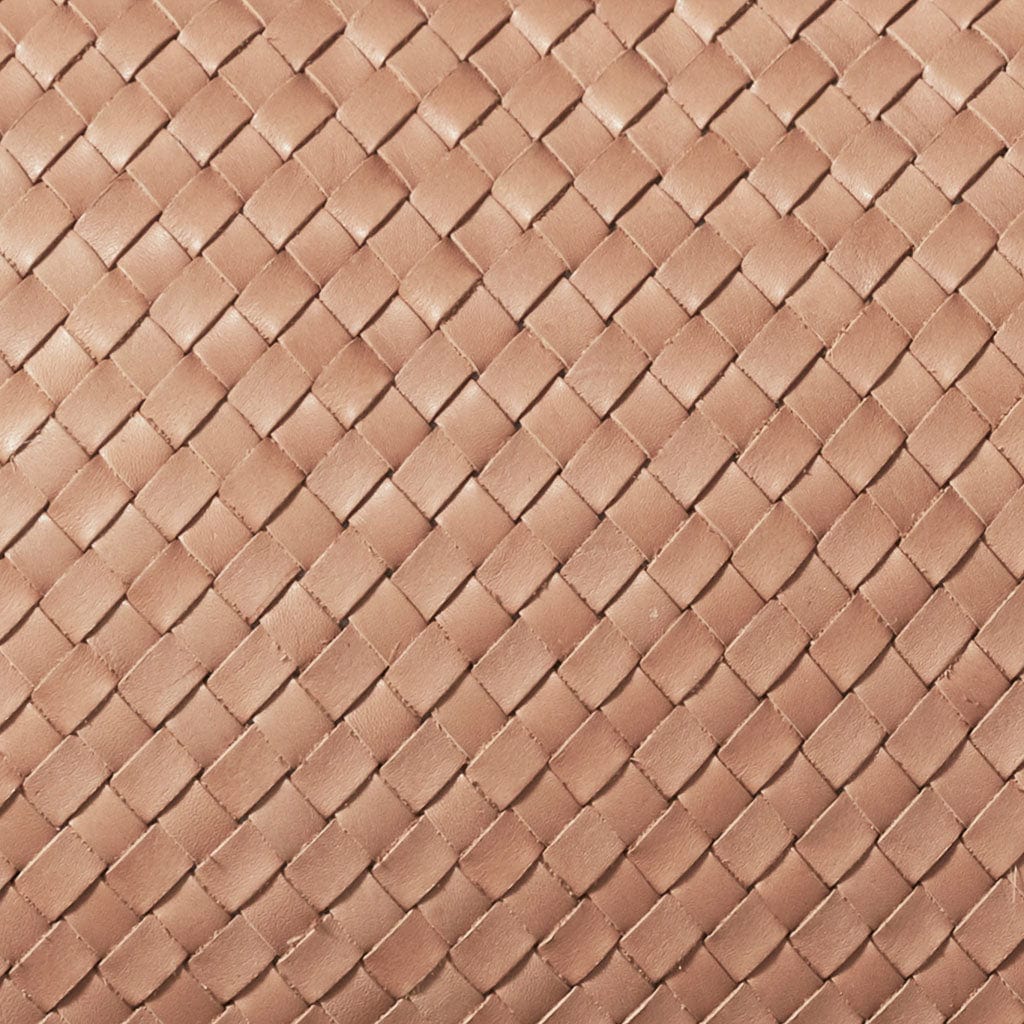 Dhara Leather Lumbar Pillow - Small - Image 3