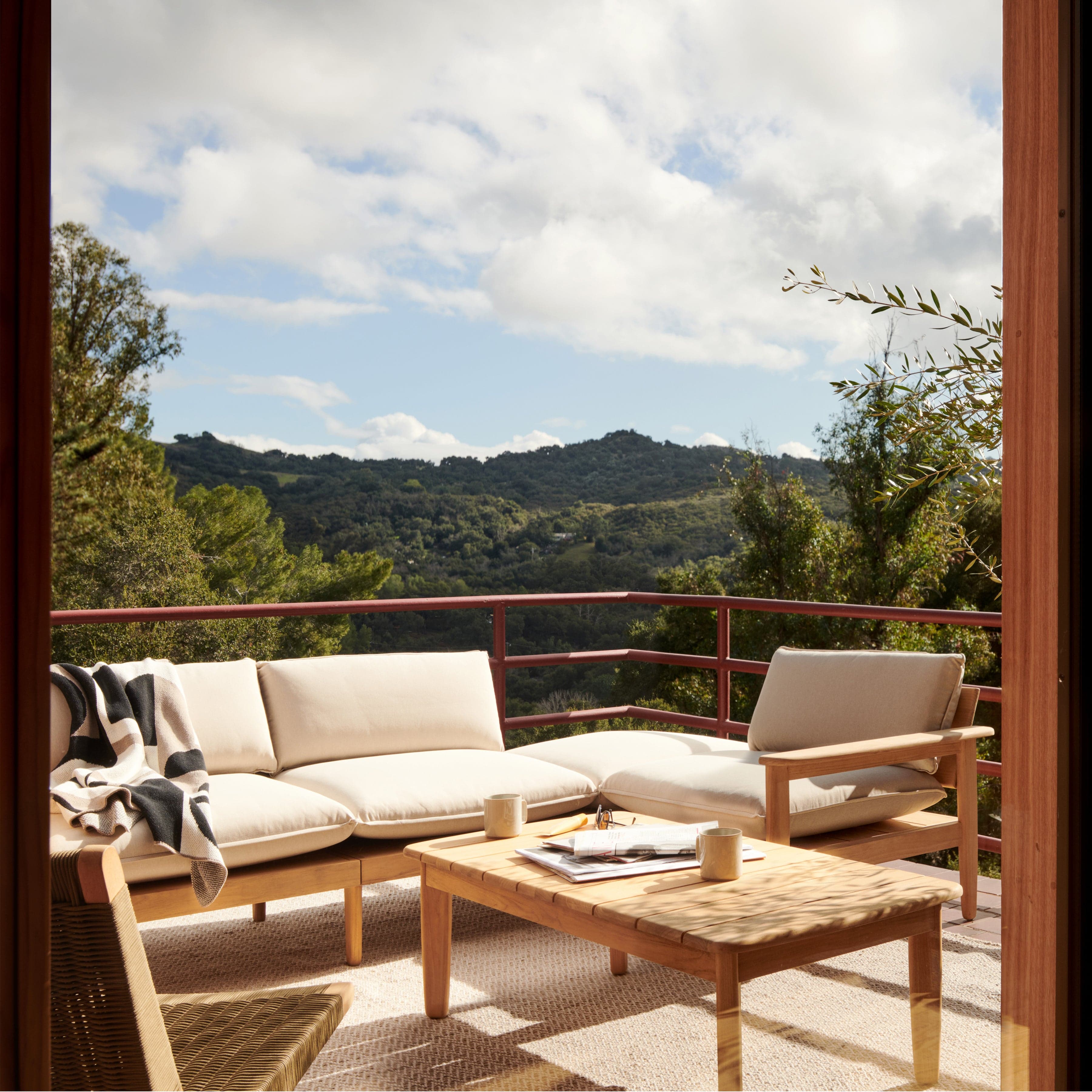 Dunes Teak 2-Seat Sofa - Image 7