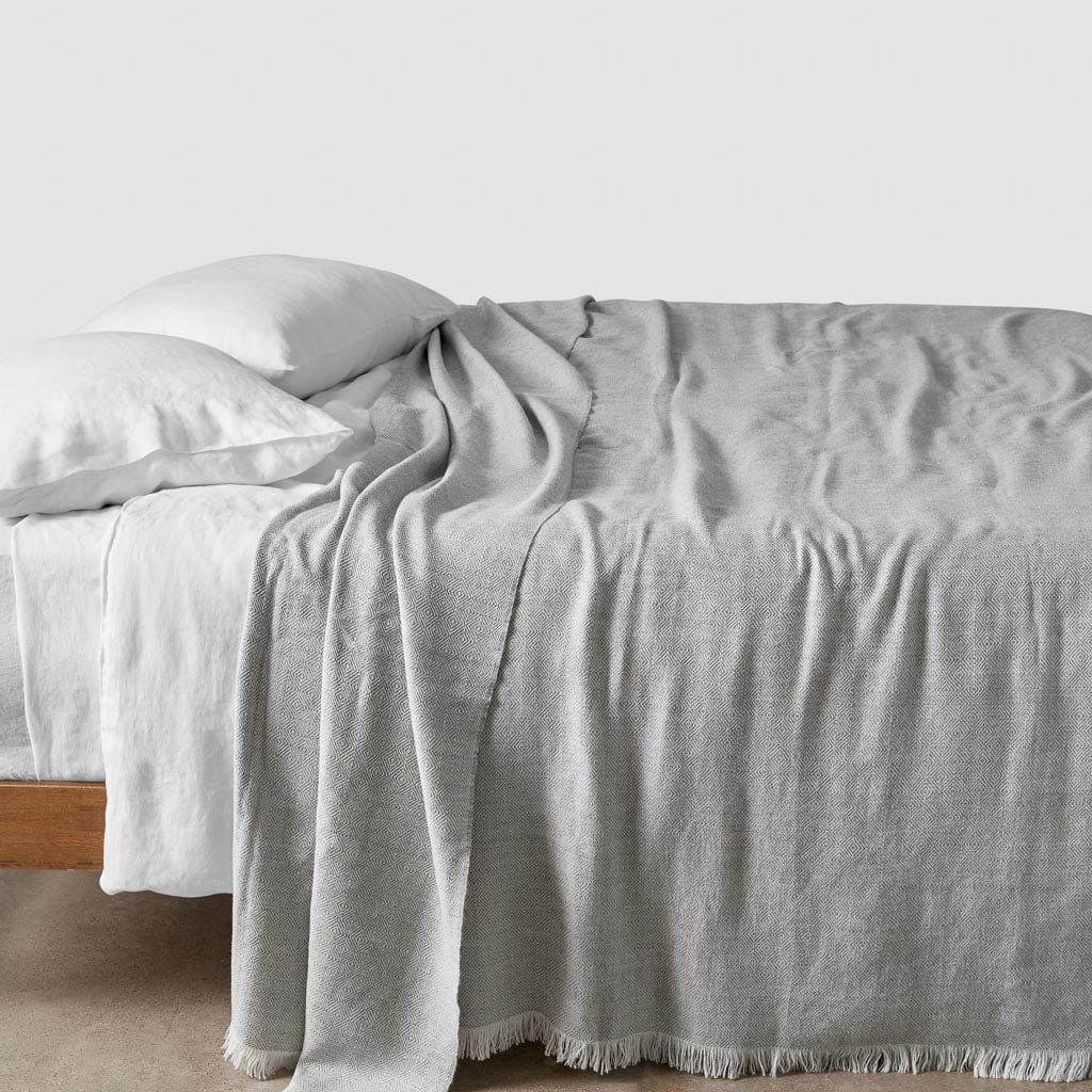 La Calle Alpaca Bed Blanket - Image 4