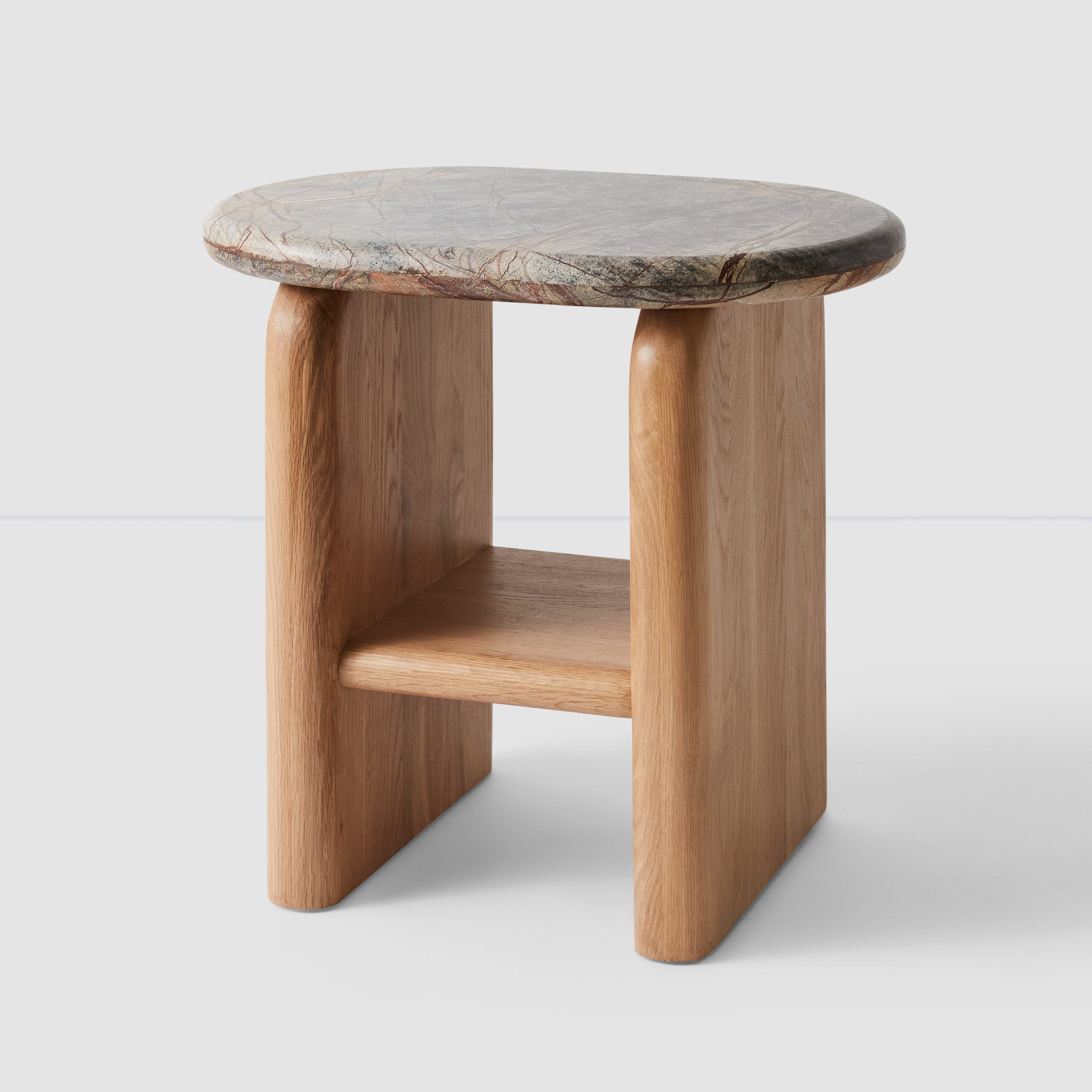 Mayra Marble Side Table - Image 4
