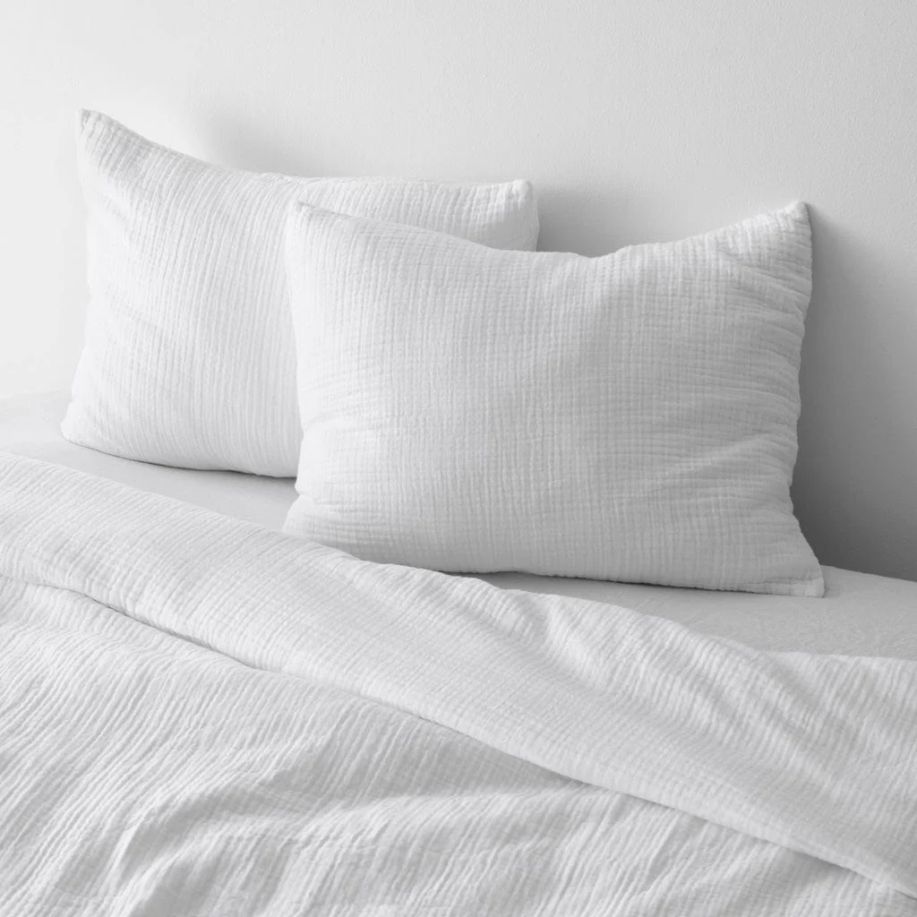 Organic Cotton Gauze Shams - Image 7