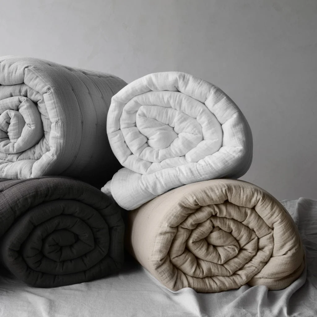 Organic Cotton Gauze Quilt - Image 12
