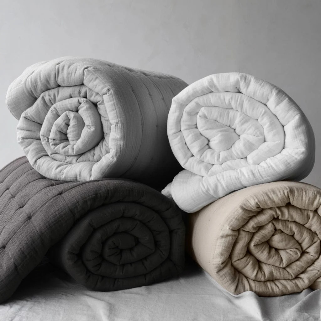 Organic Cotton Gauze Quilt - Image 7