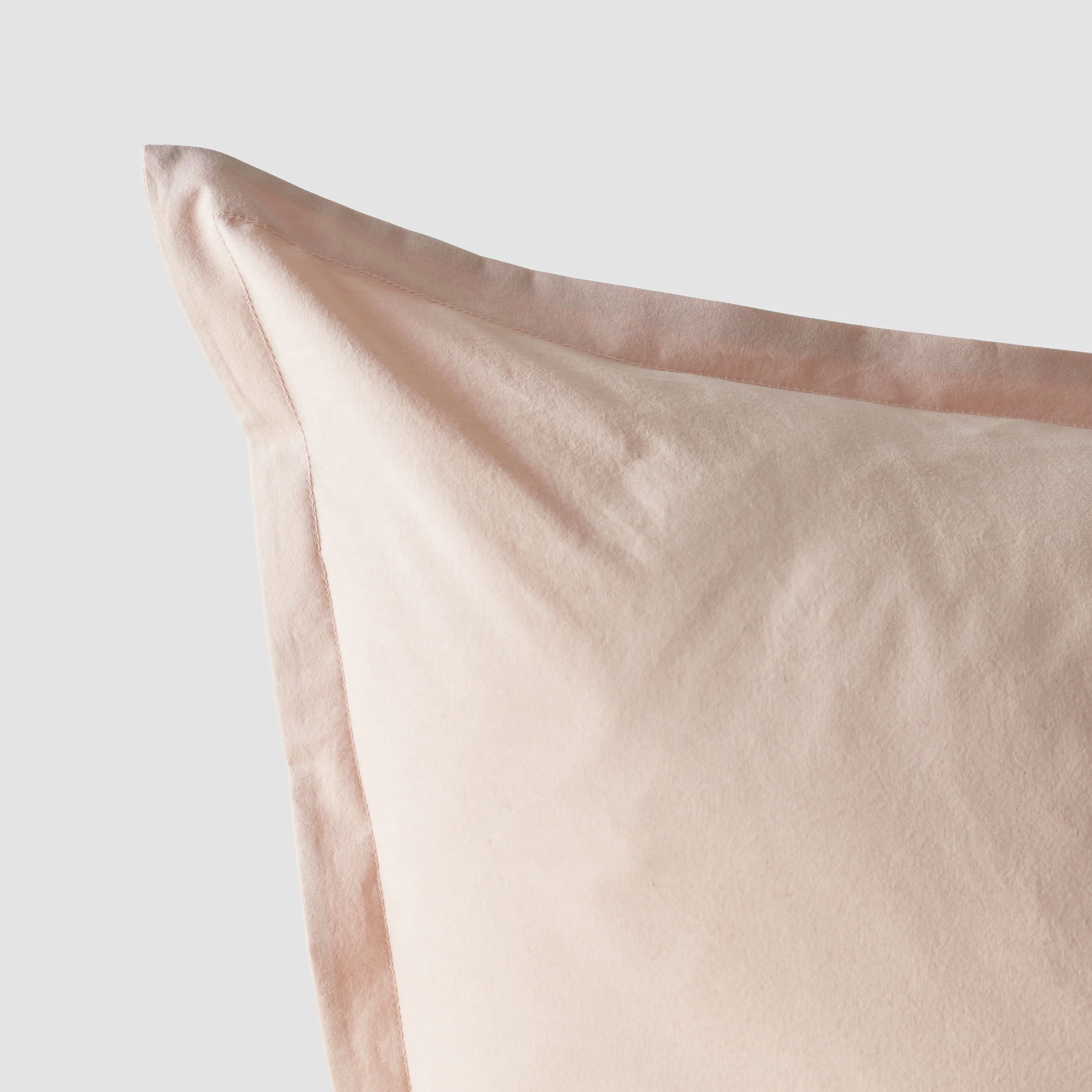 Stonewashed Organic Cotton Percale Euro Shams - Image 22