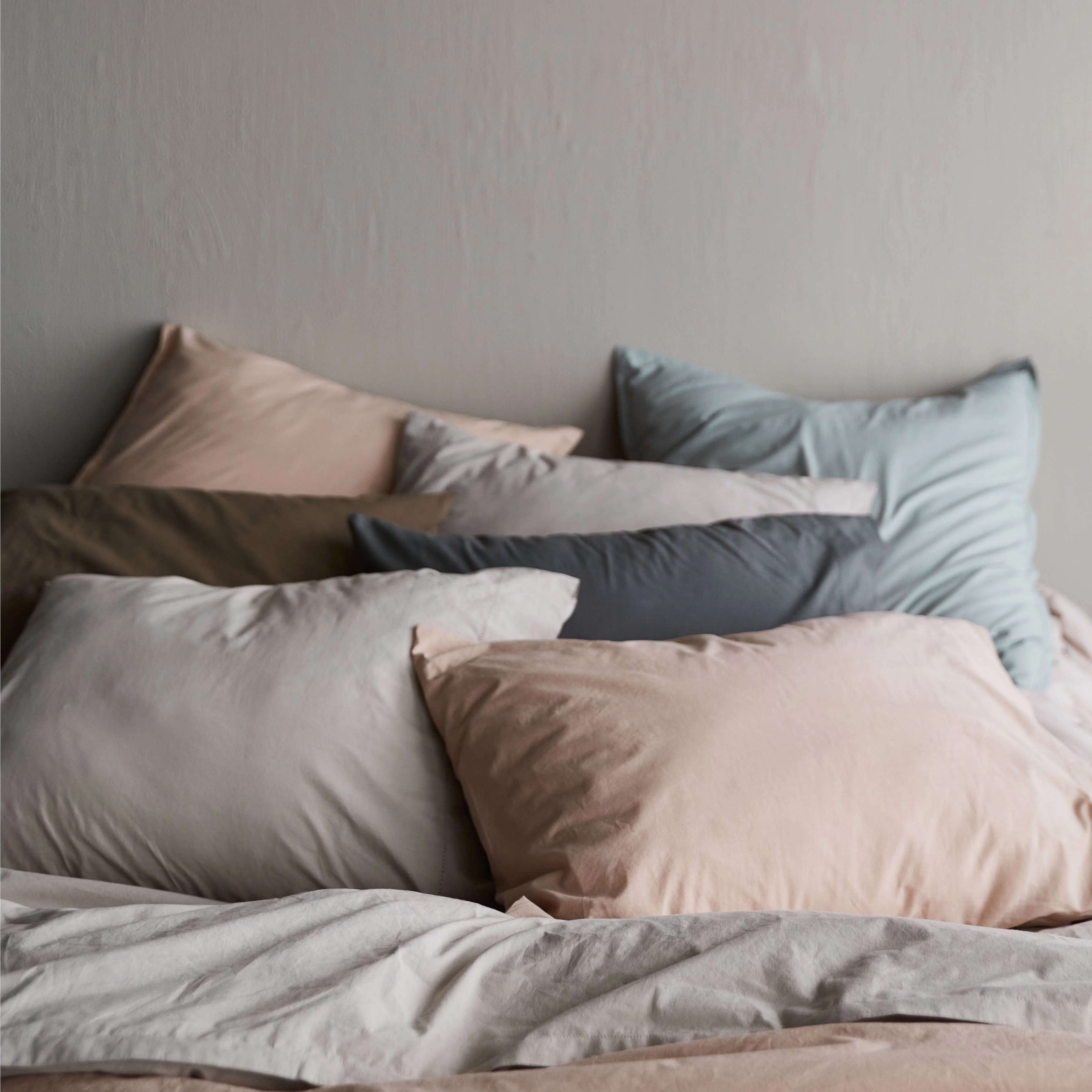 Stonewashed Organic Cotton Percale Pillowcases - Image 23