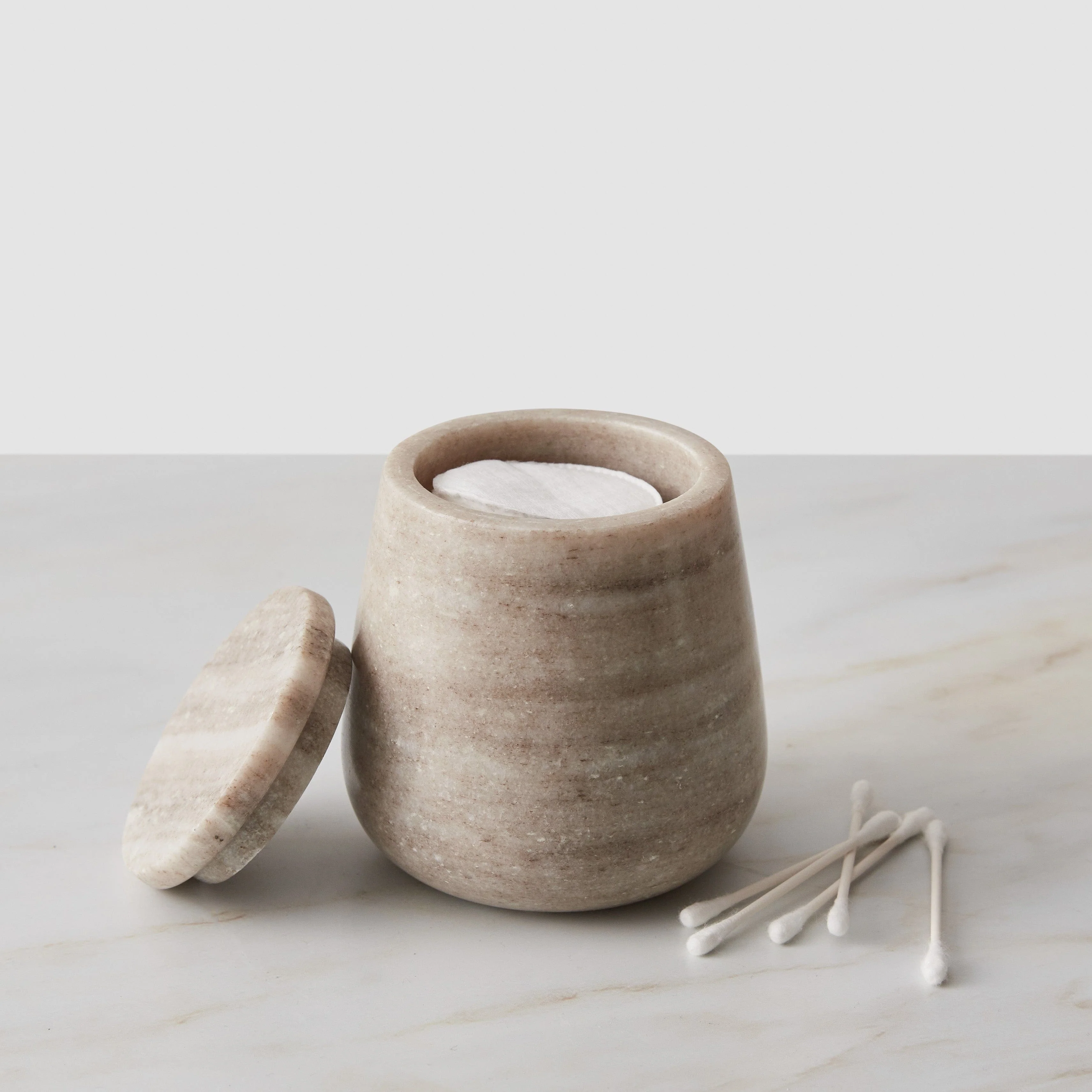 Riya Marble Bath Accessory Set - Image 5