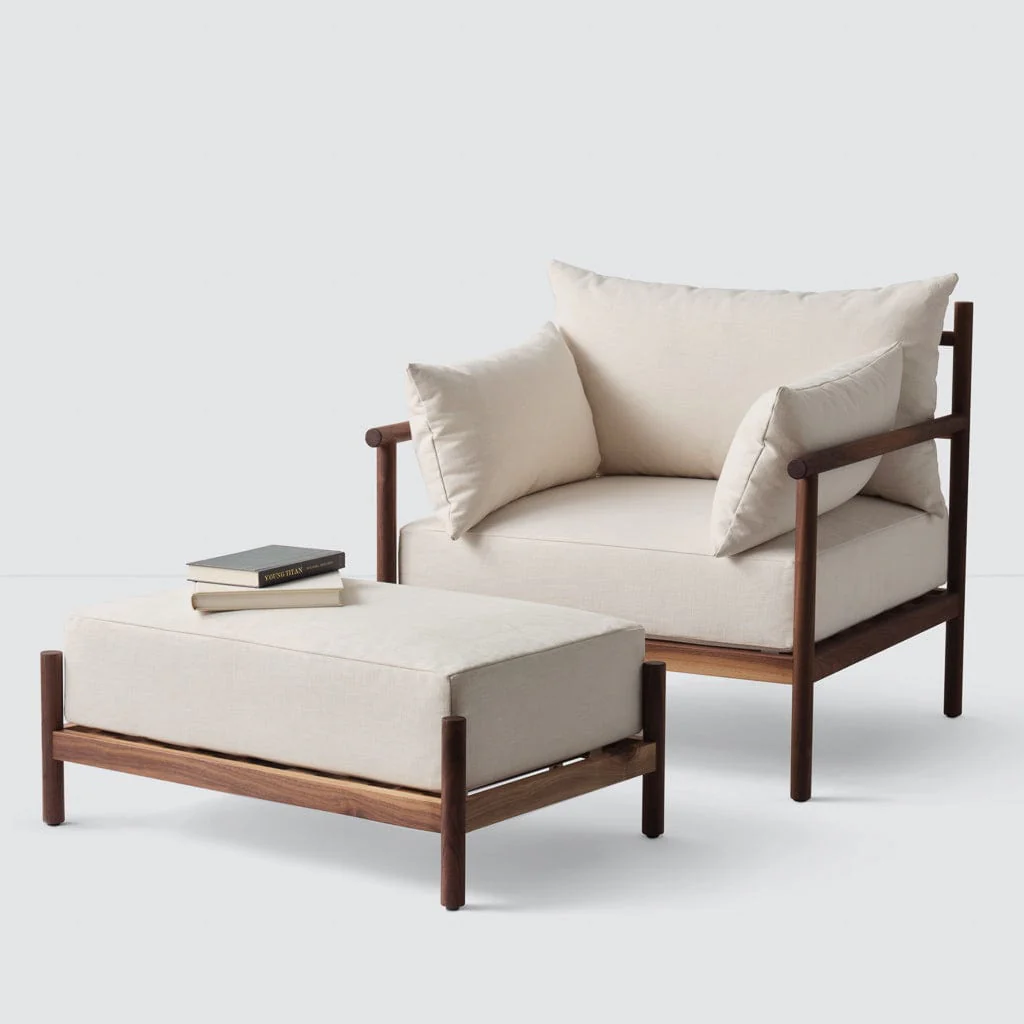 Santo Rectangular Ottoman - Image 6