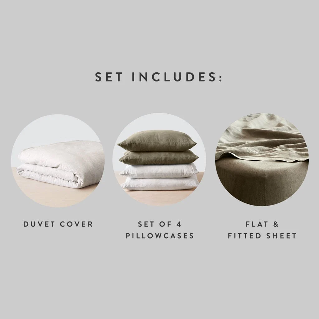 Stonewashed Linen Curated Bed Bundle - Image 13