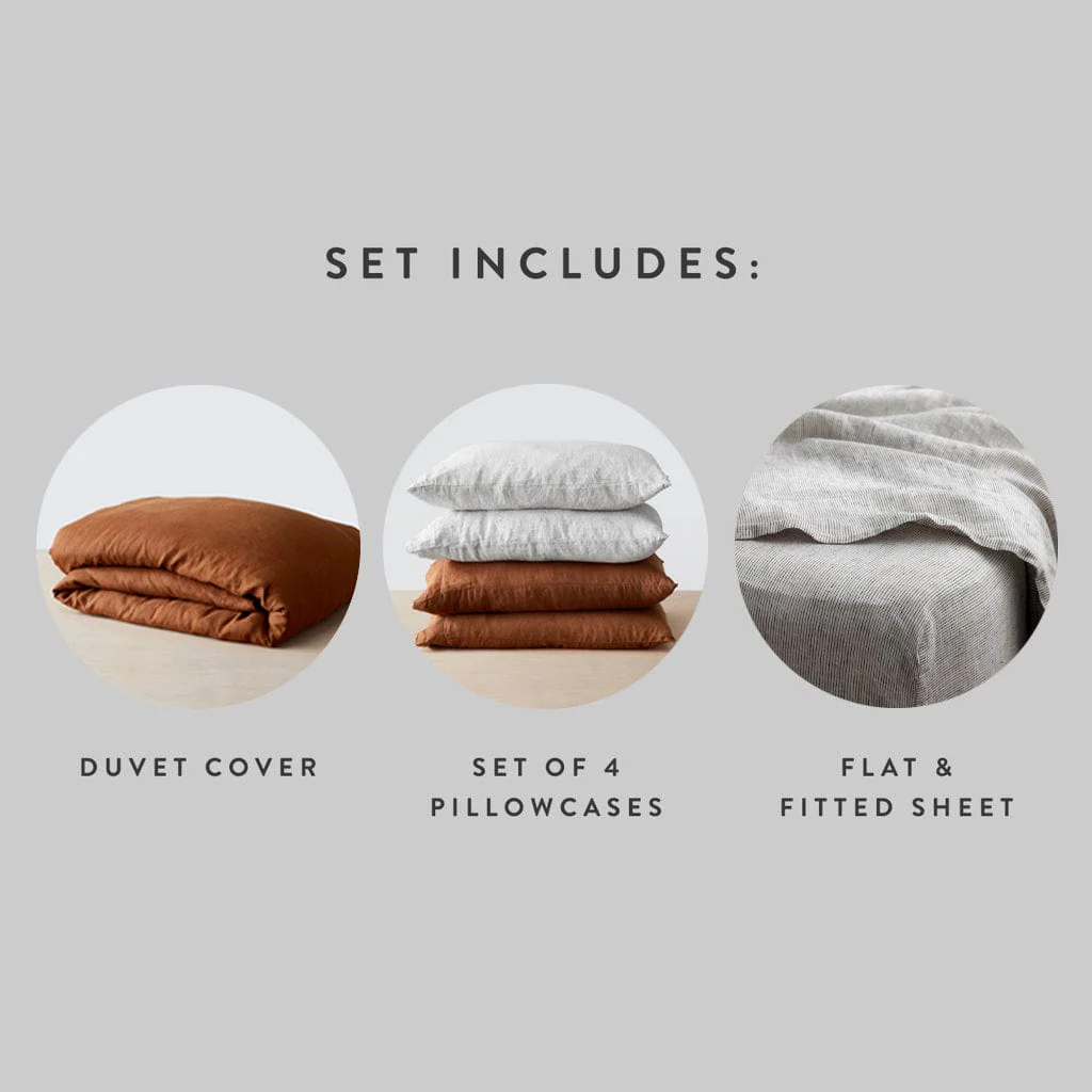 Stonewashed Linen Curated Bed Bundle - Image 22