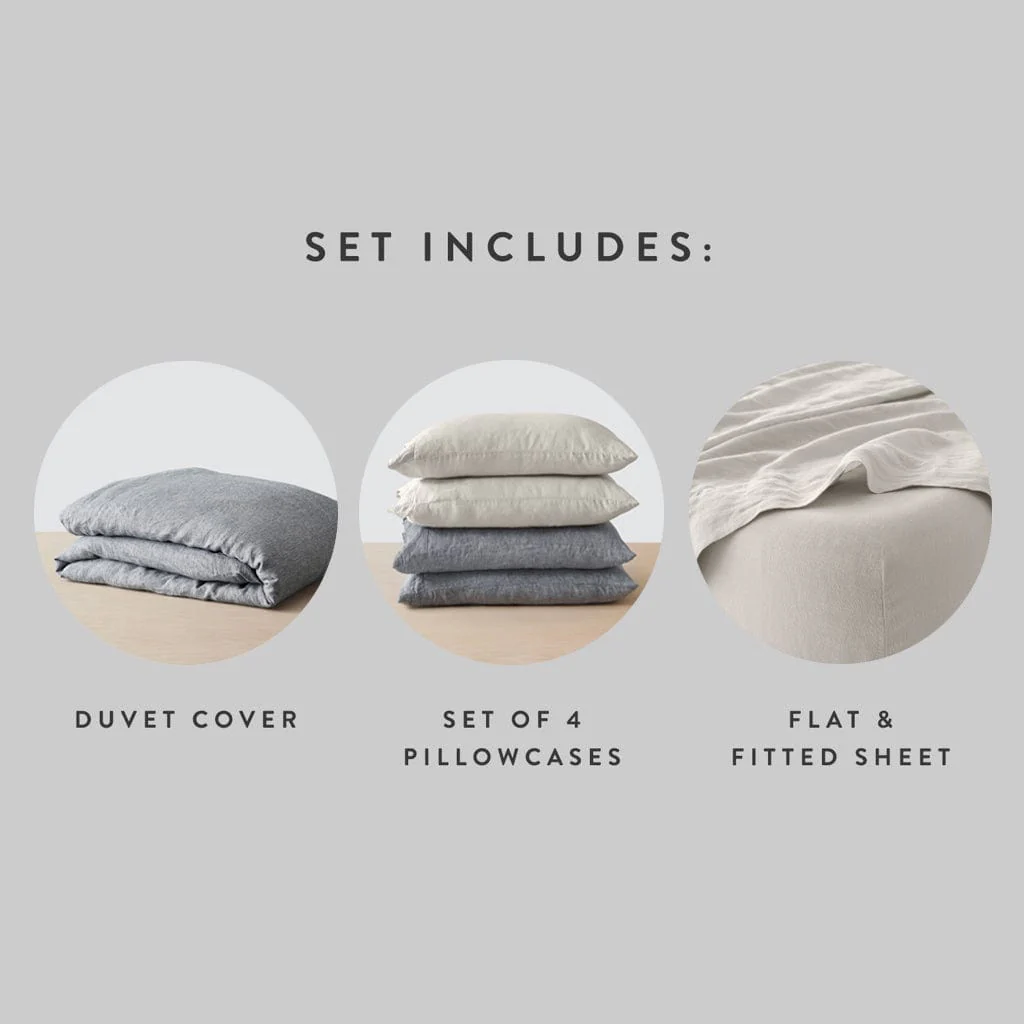 Stonewashed Linen Curated Bed Bundle - Image 7
