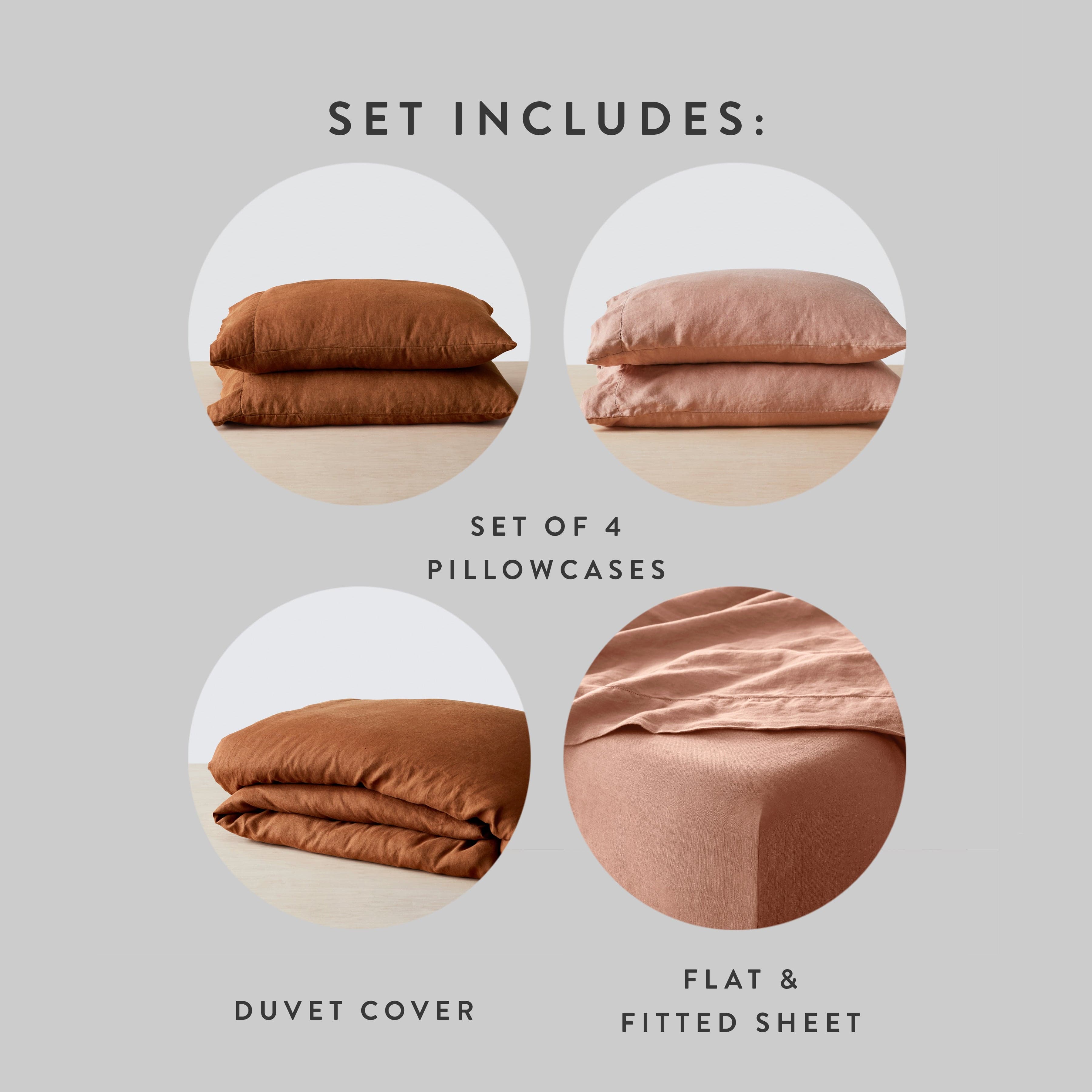 Stonewashed Linen Curated Bed Bundle - Image 76