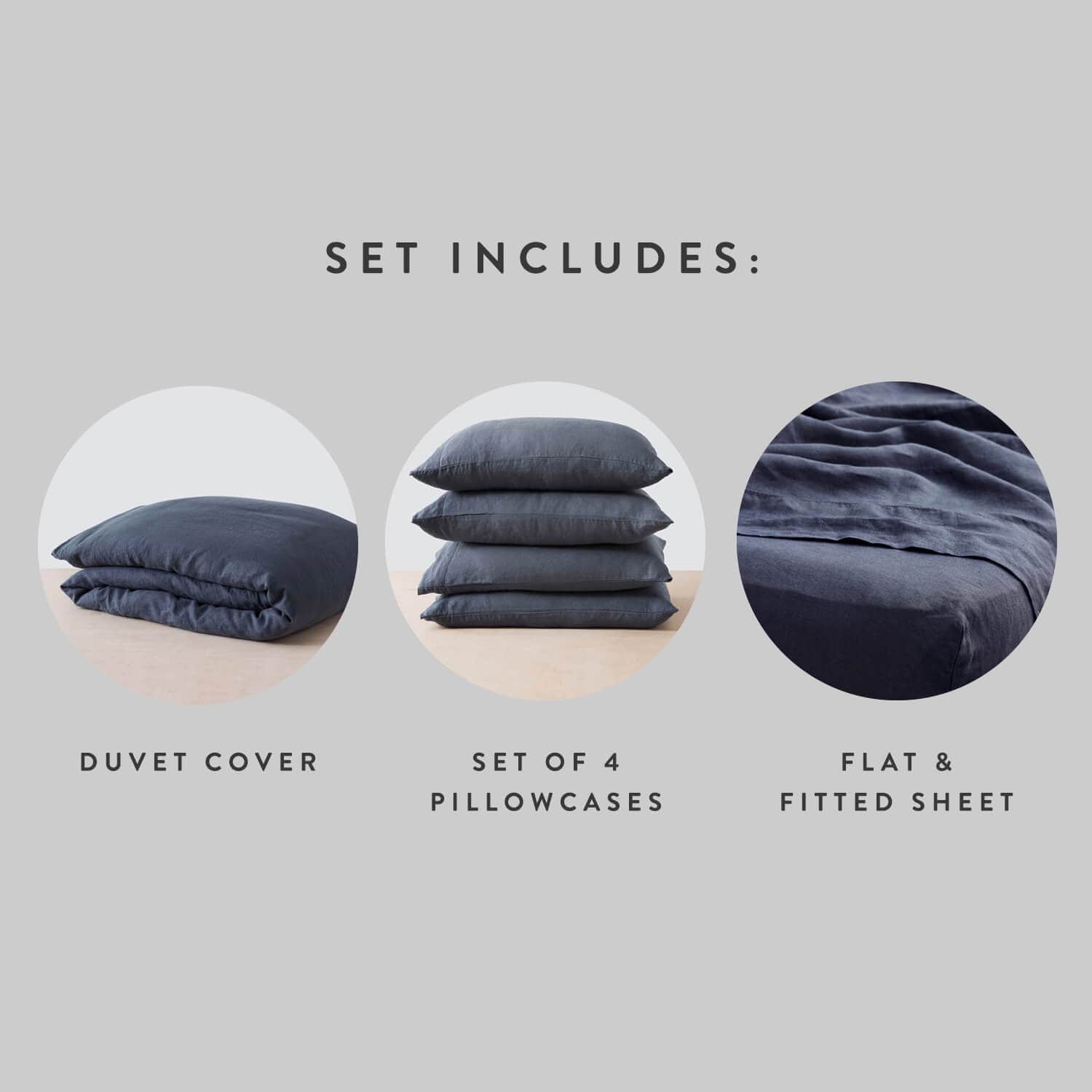 Stonewashed Linen Bed Bundle - Image 23