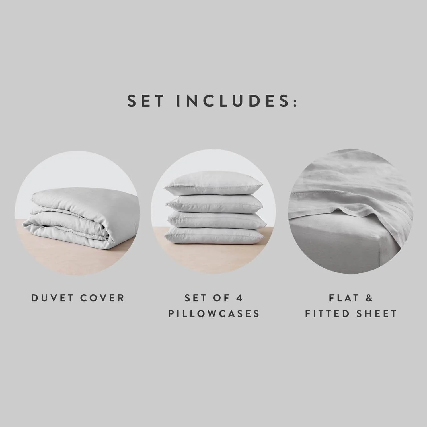 Stonewashed Linen Bed Bundle - Image 27