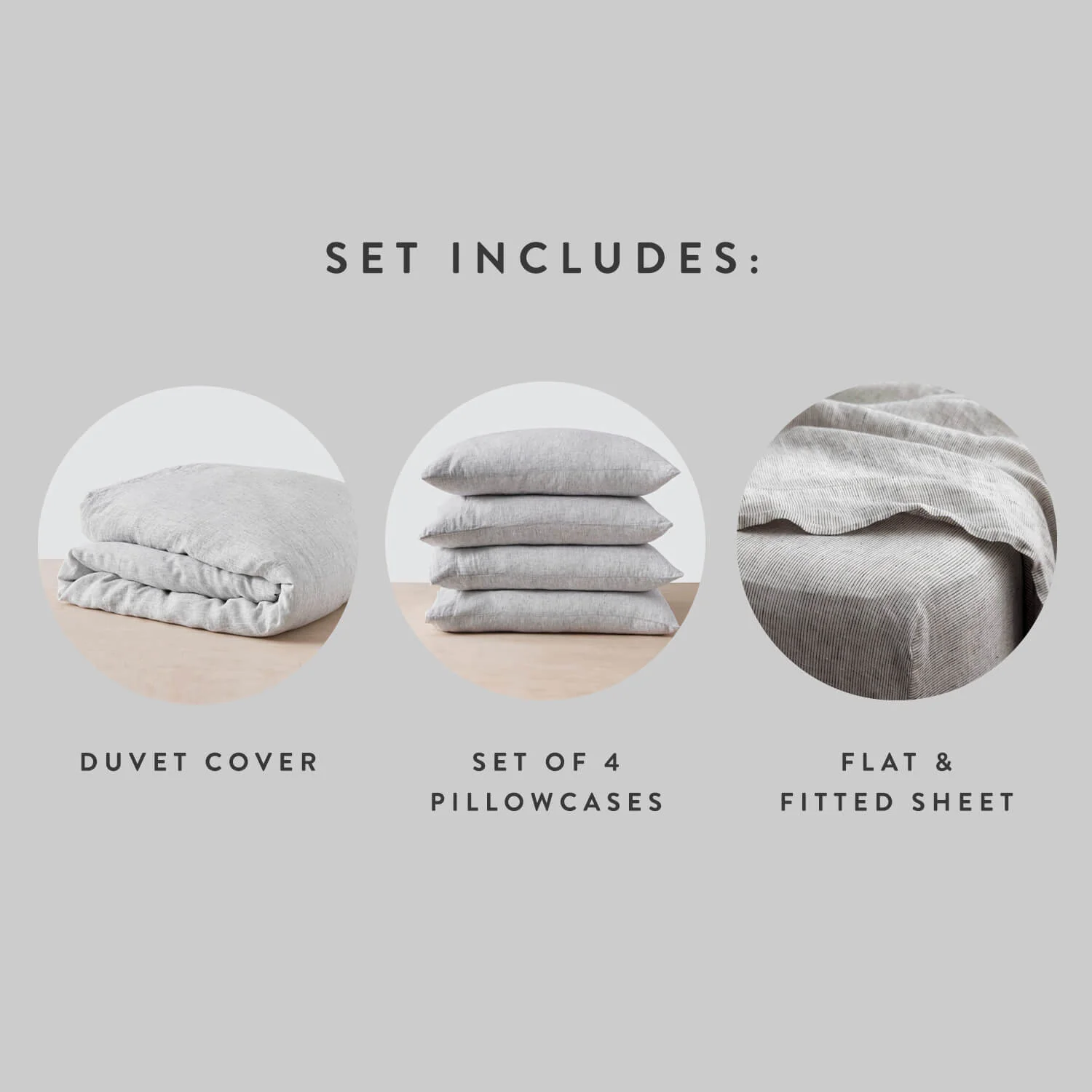 Stonewashed Linen Bed Bundle - Image 36