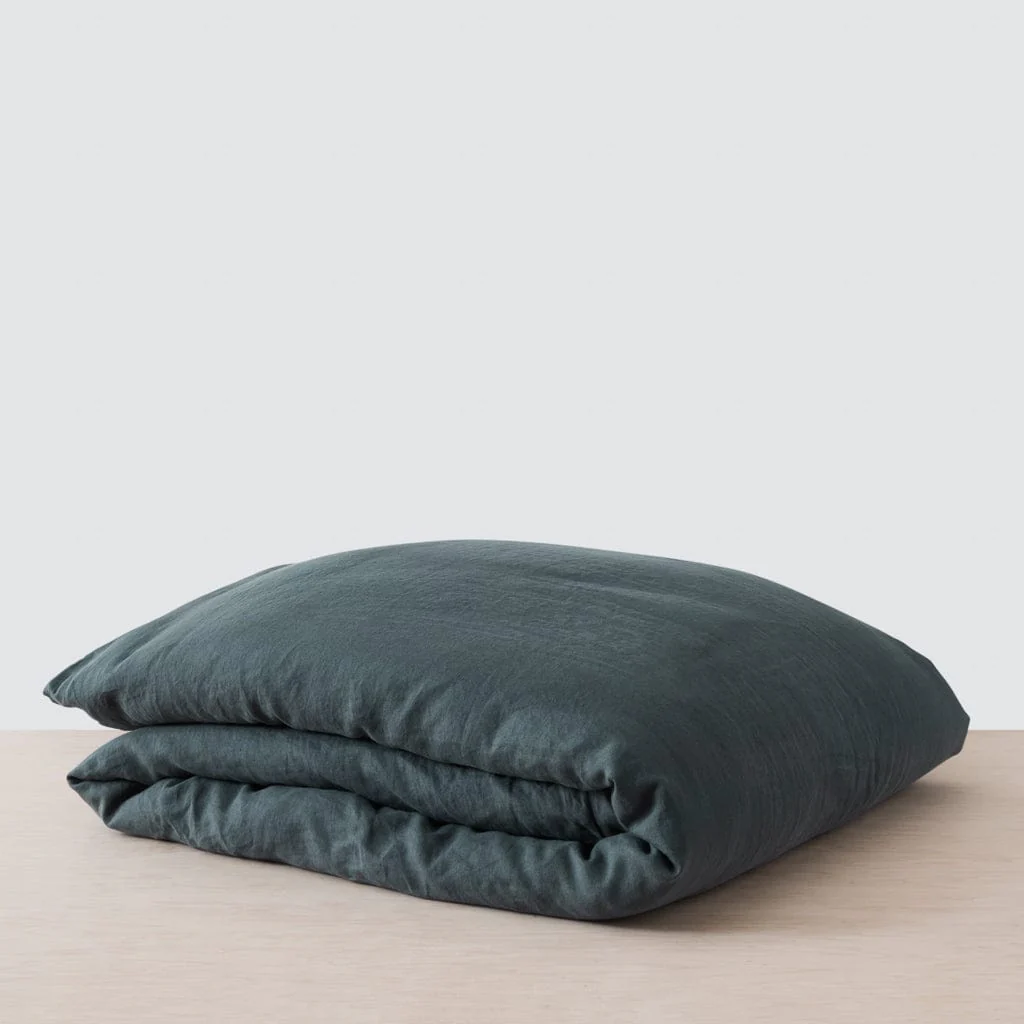 Stonewashed Linen Duvet Cover - Image 3