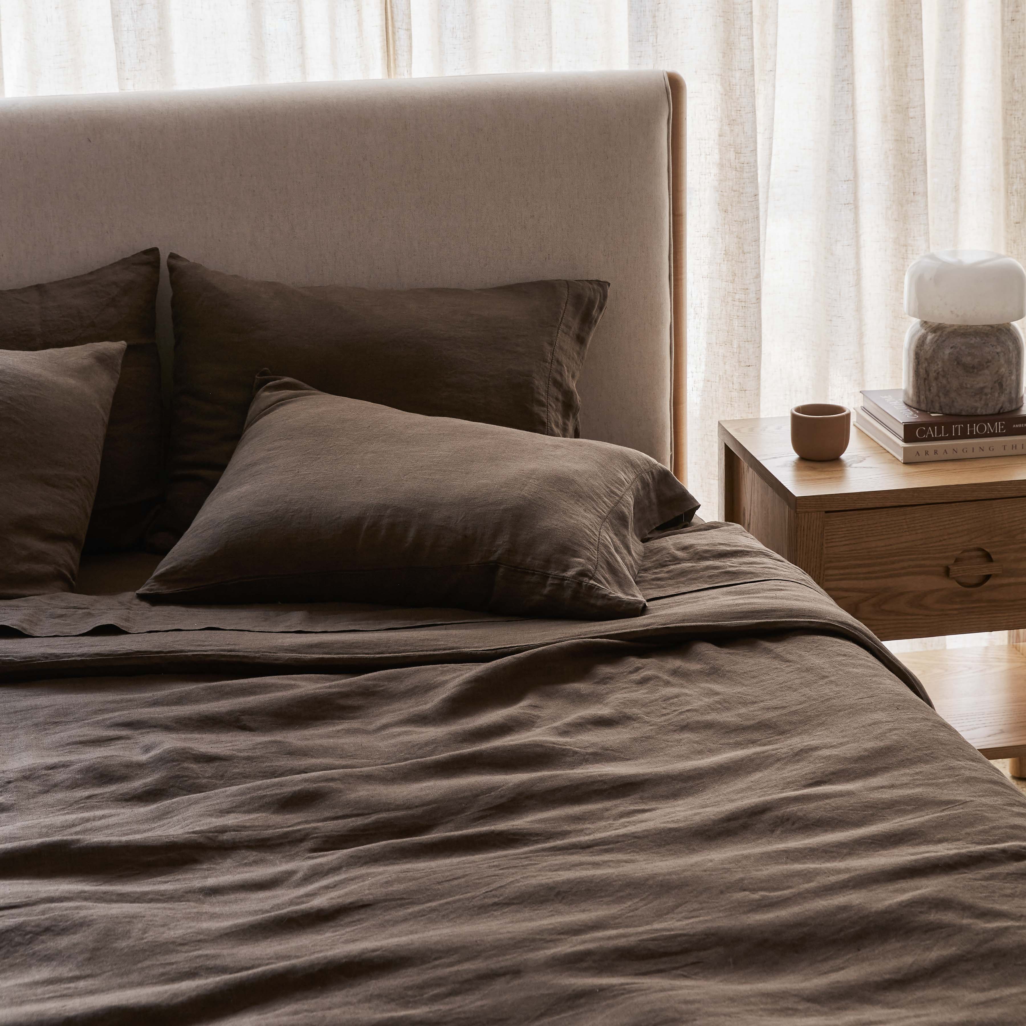 Stonewashed Linen Duvet Cover - Image 35