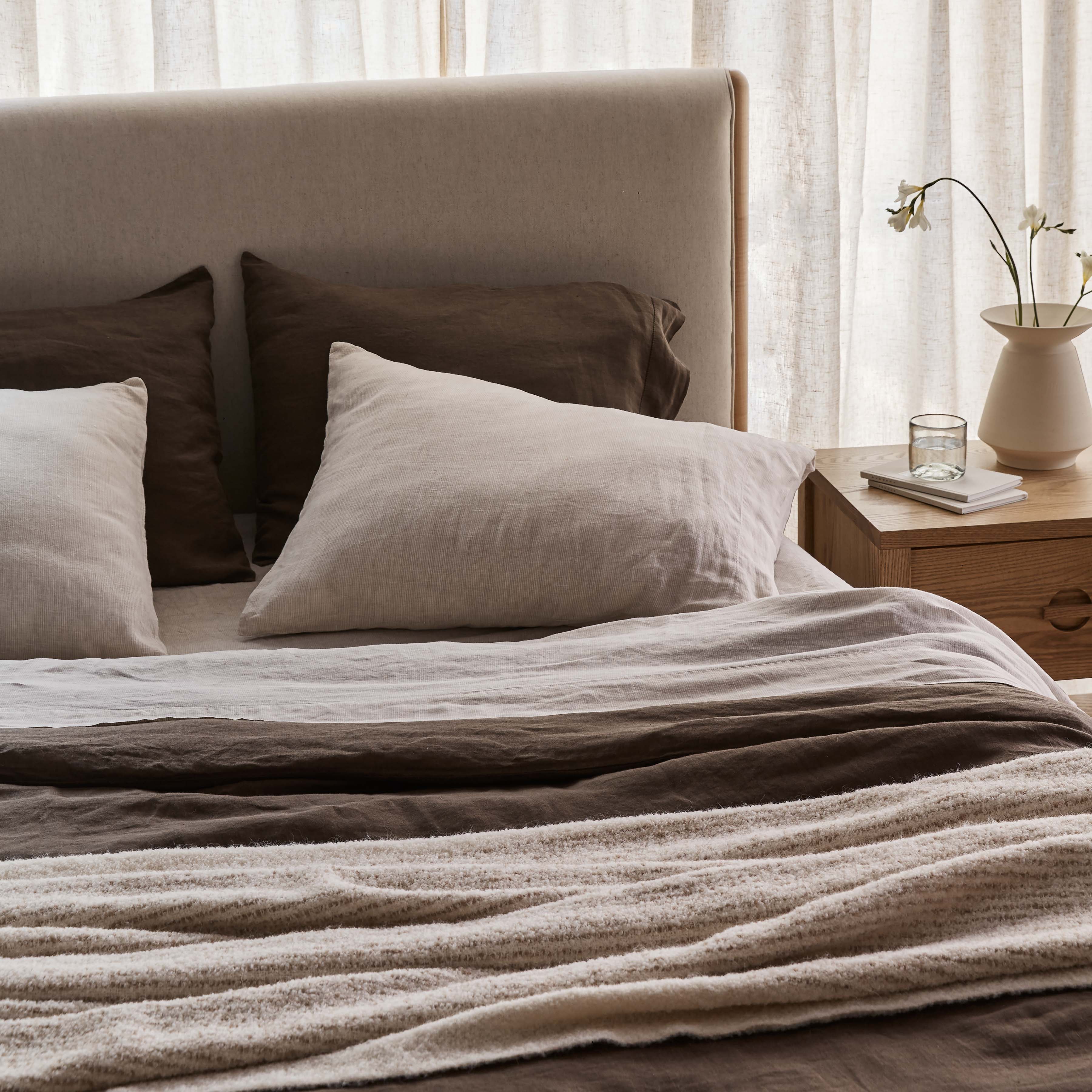 Stonewashed Linen Duvet Cover - Image 36