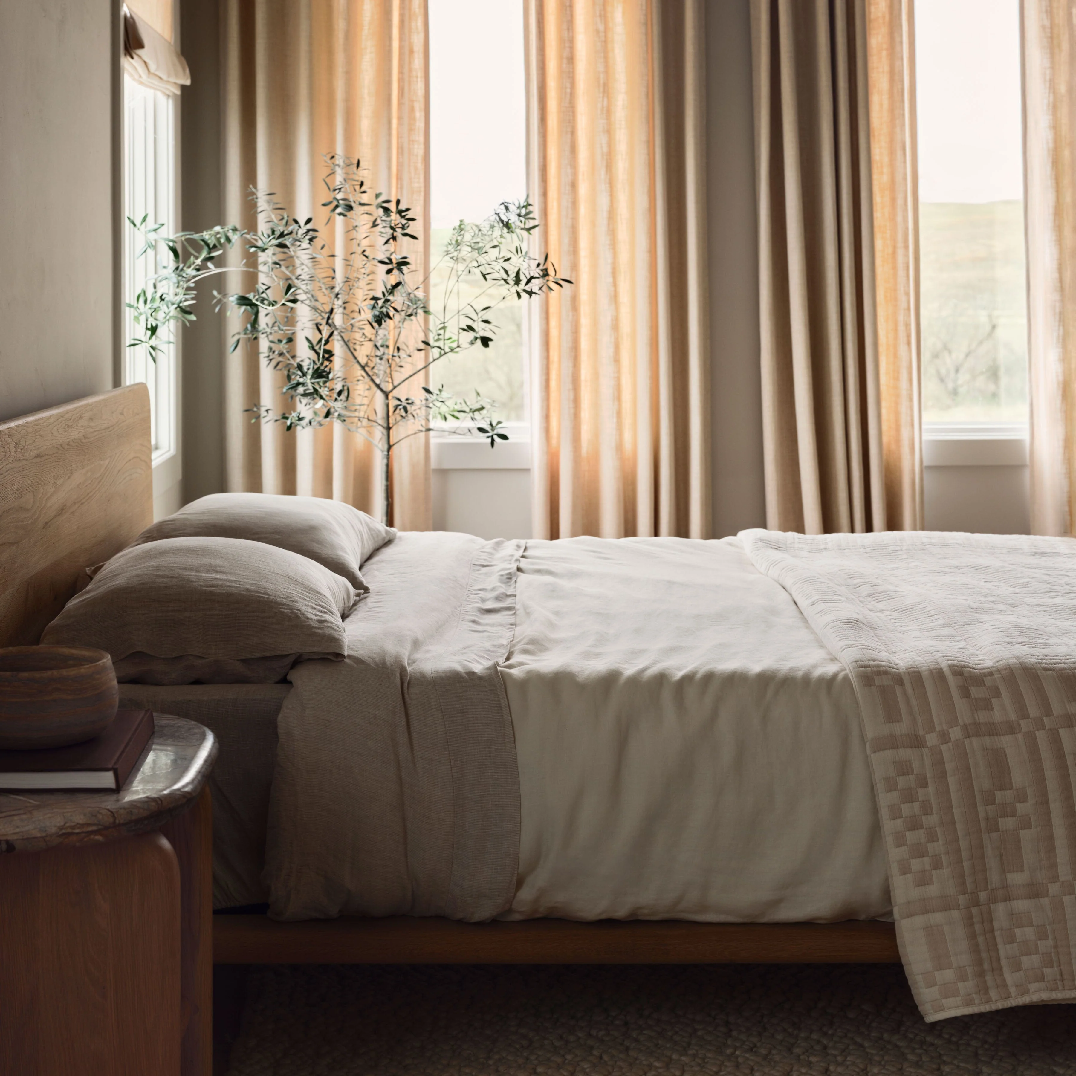 Stonewashed Linen Duvet Cover - Image 81