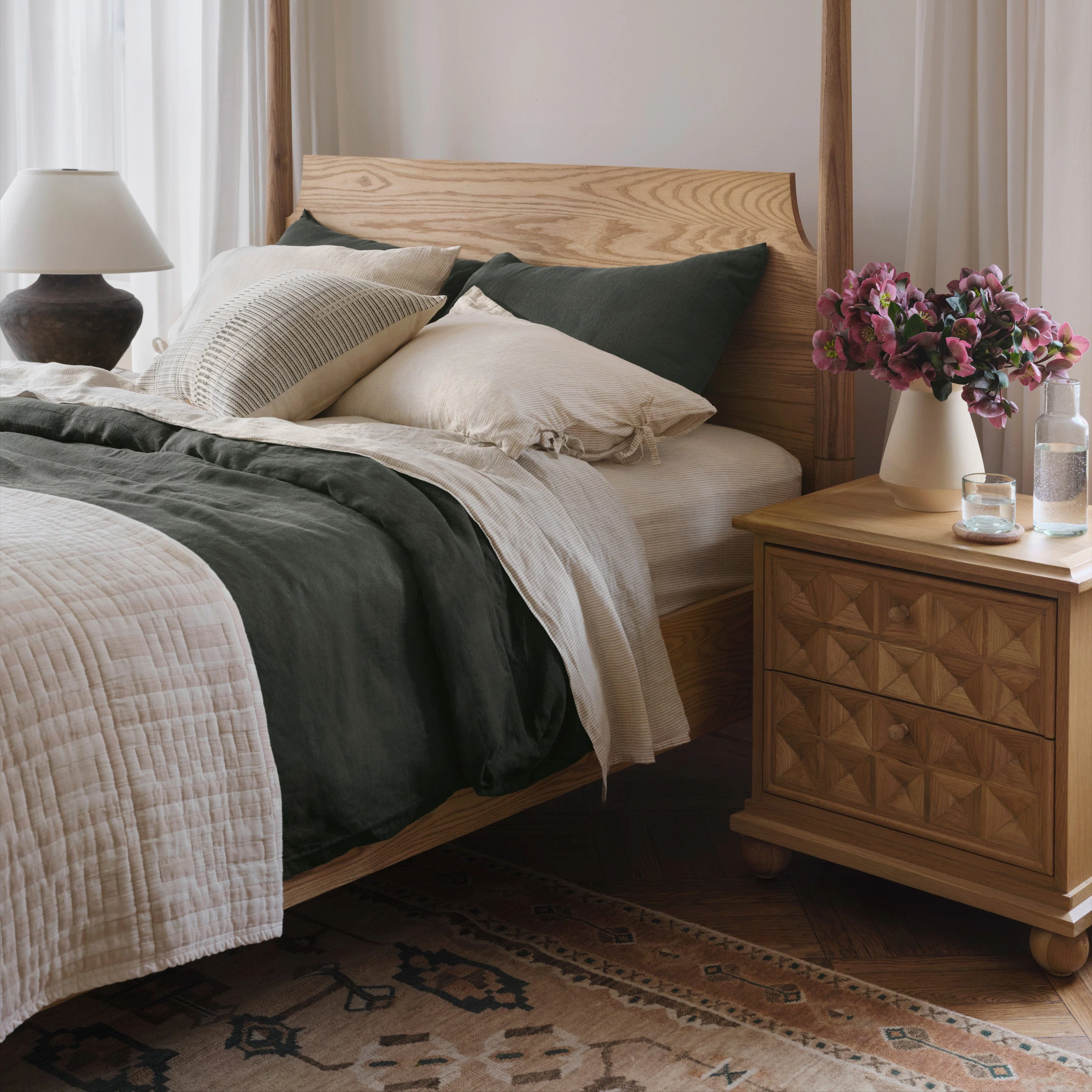 Stonewashed Linen Duvet Cover - Image 85