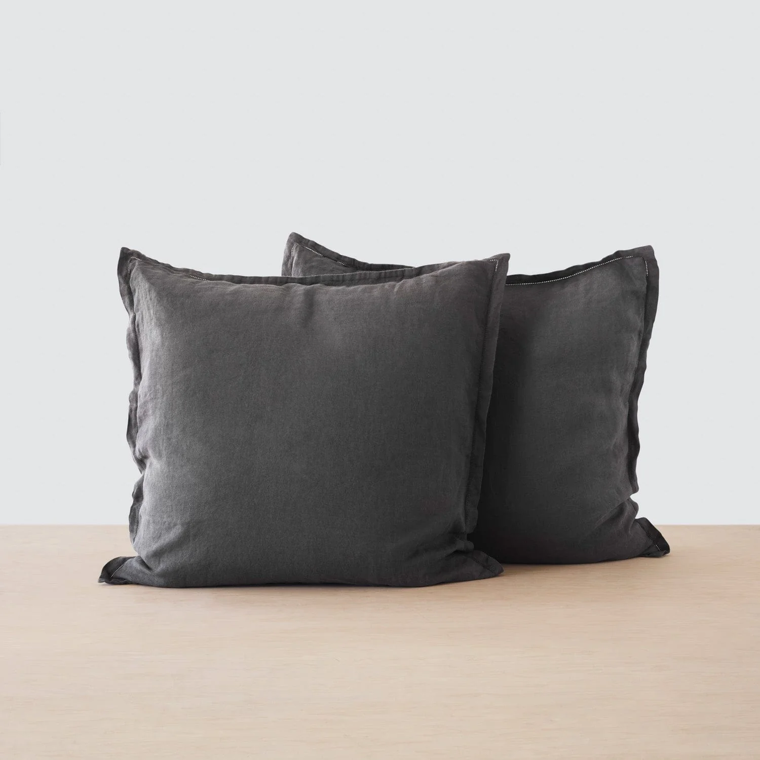 Stonewashed Linen Euro Shams - Image 12