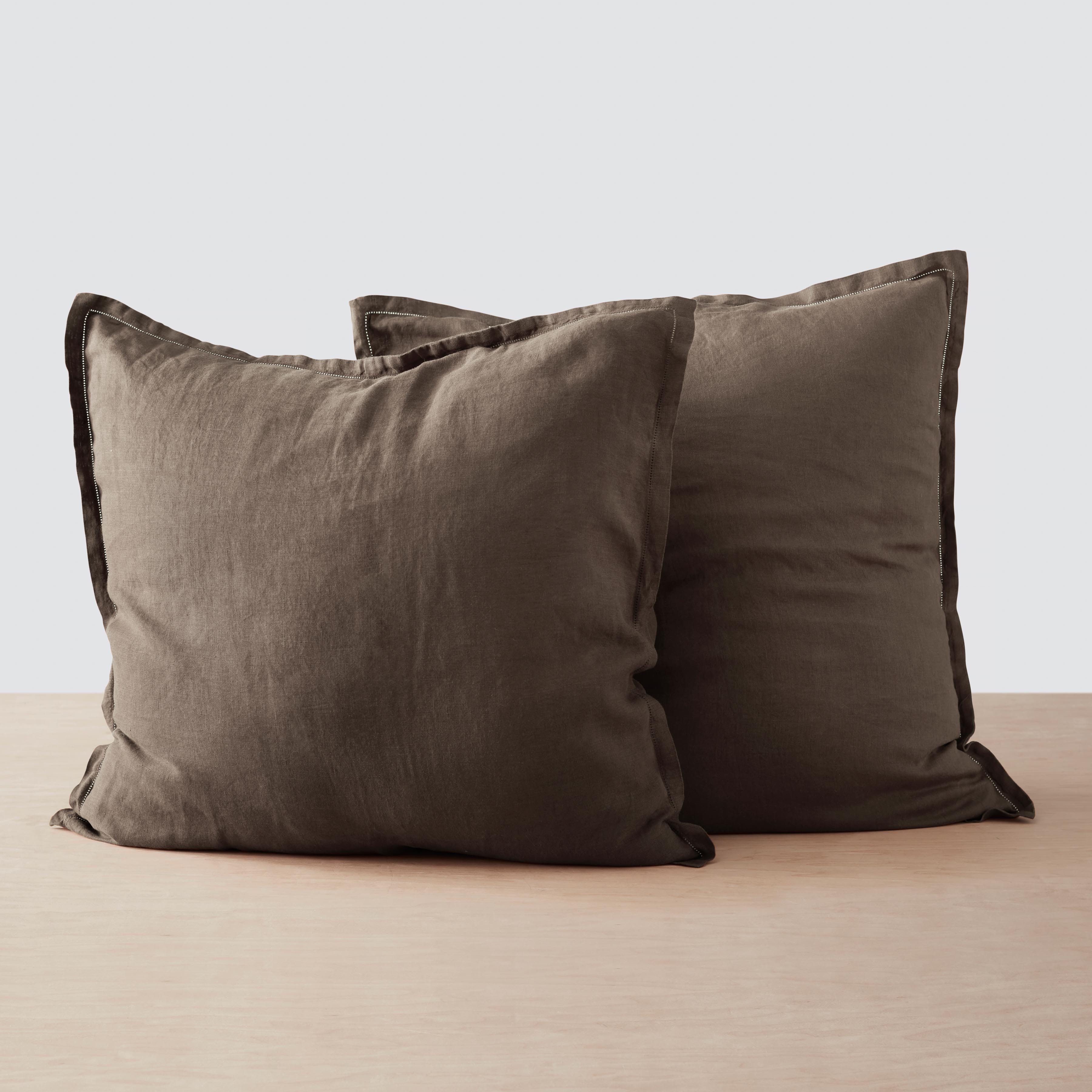 Stonewashed Linen Euro Shams - Image 18