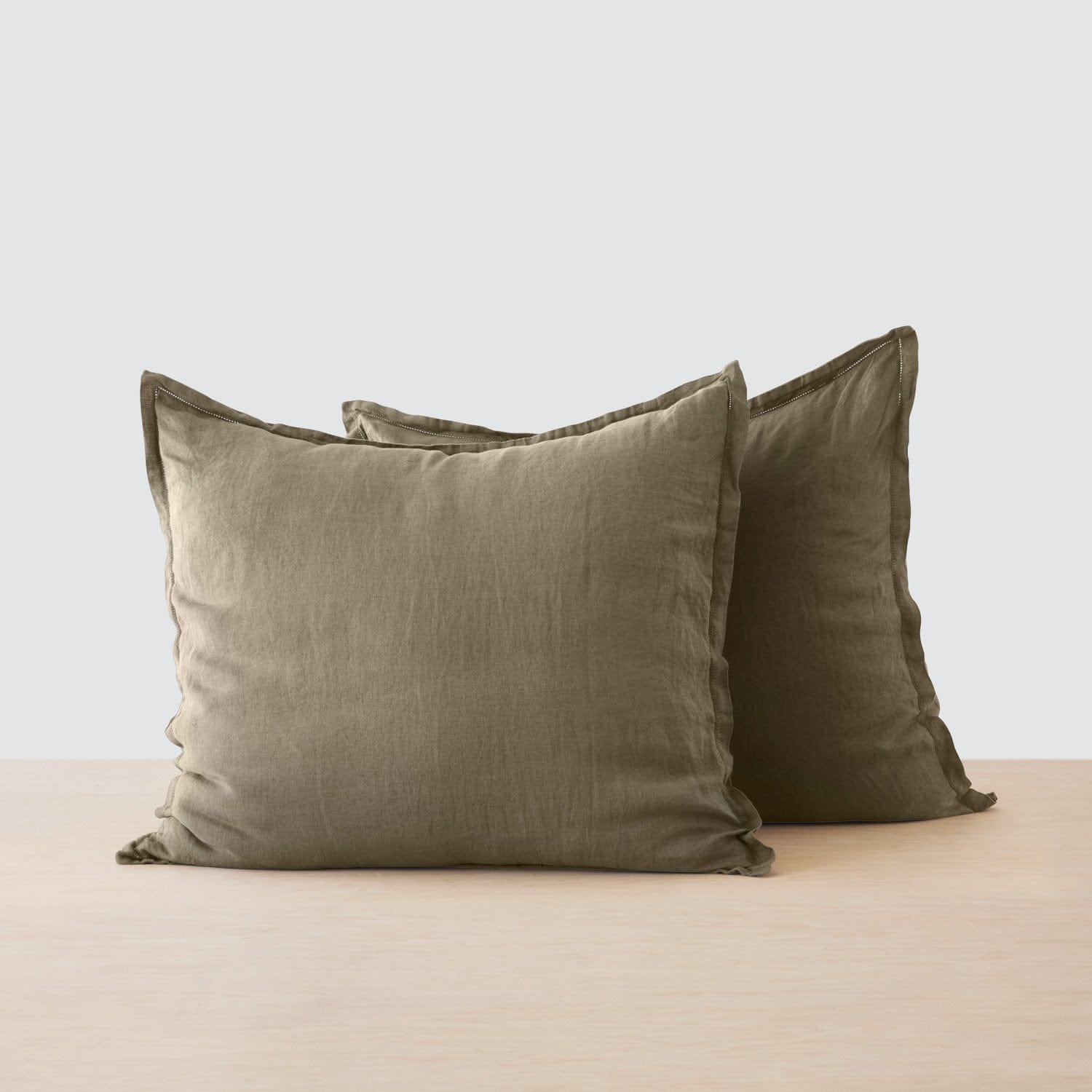 Stonewashed Linen Euro Shams - Image 24