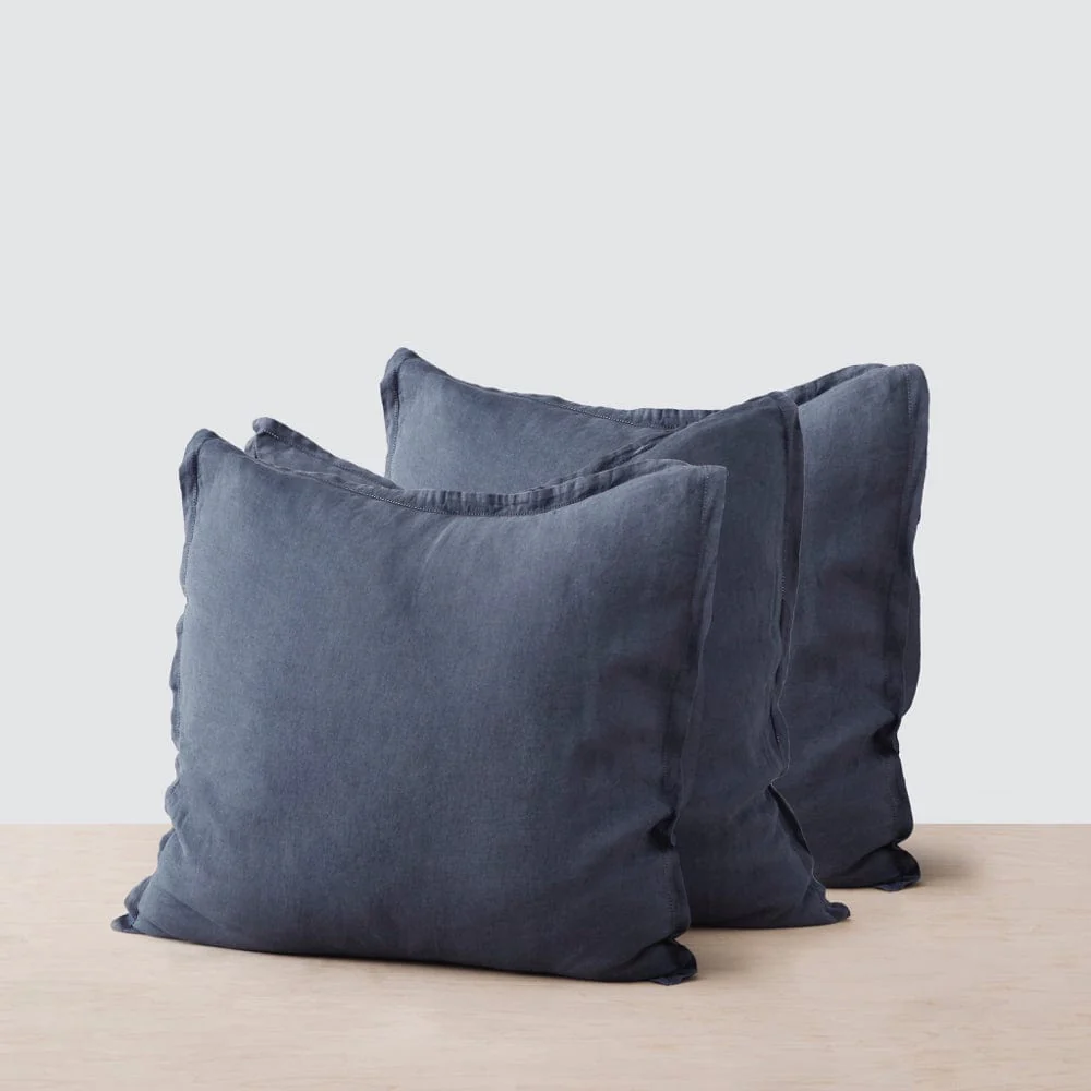 Stonewashed Linen Euro Shams - Image 30