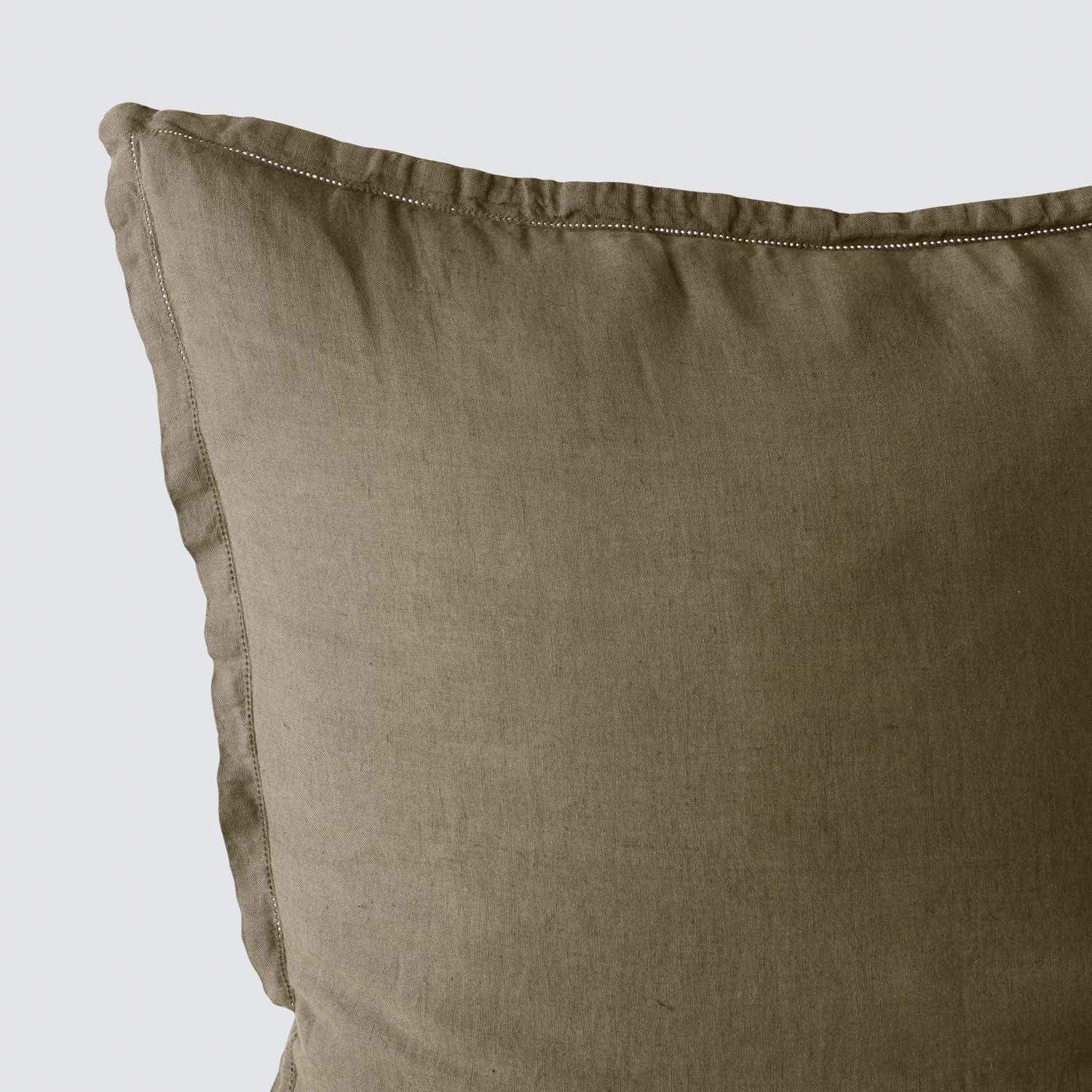 Stonewashed Linen Euro Shams - Image 36