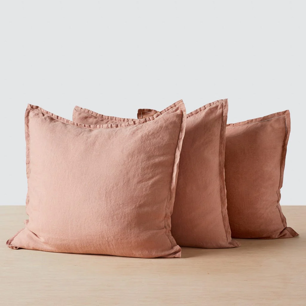 Stonewashed Linen Euro Shams - Image 49