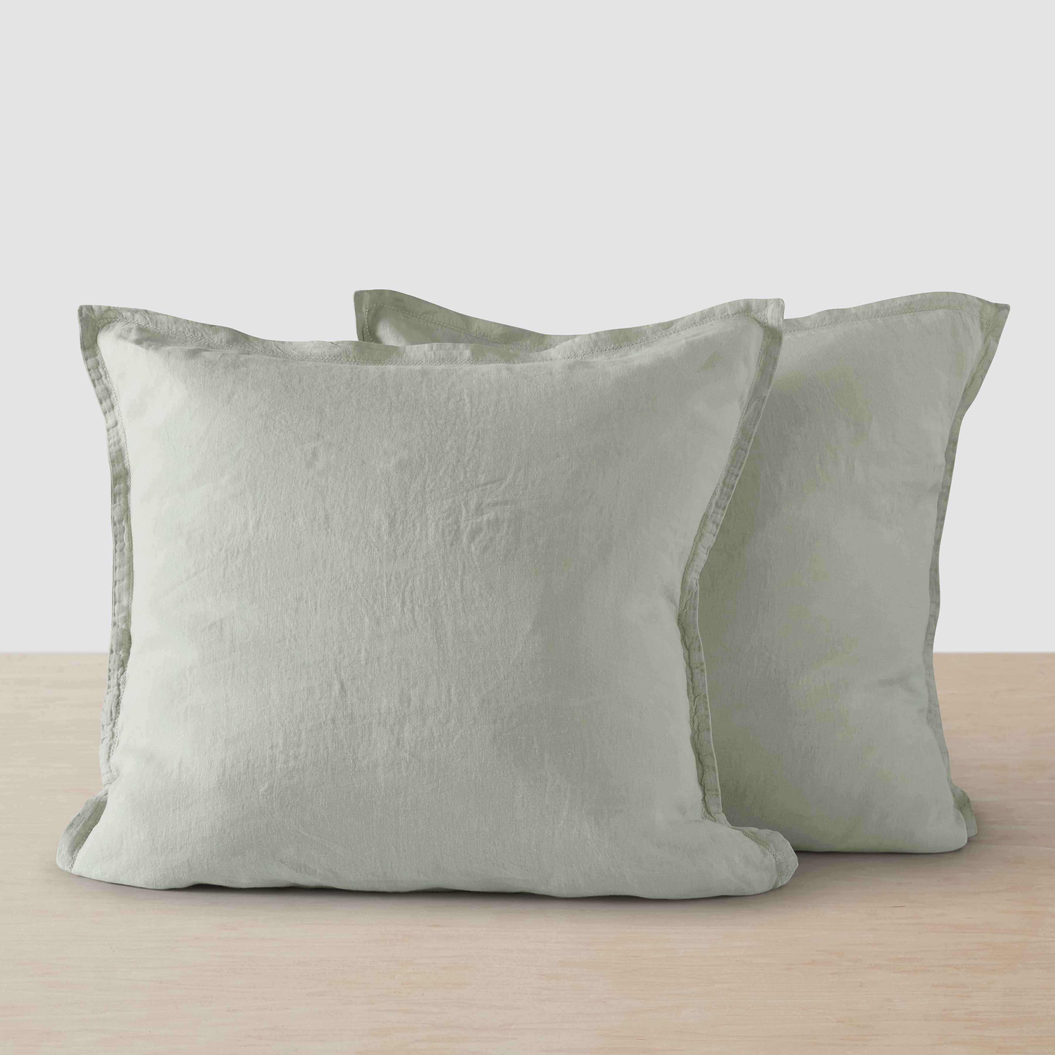 Stonewashed Linen Euro Shams - Image 83