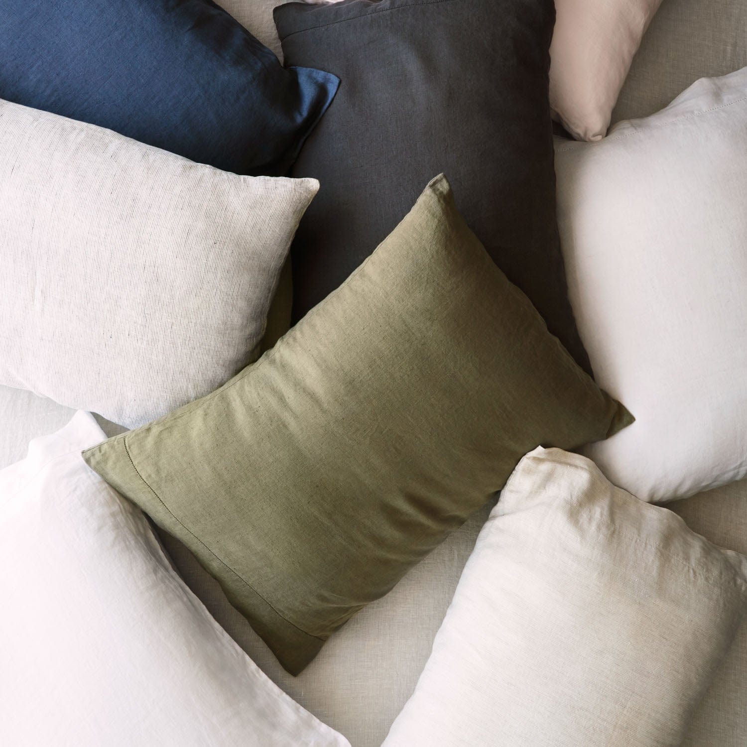 Stonewashed Linen Pillowcases - Image 75