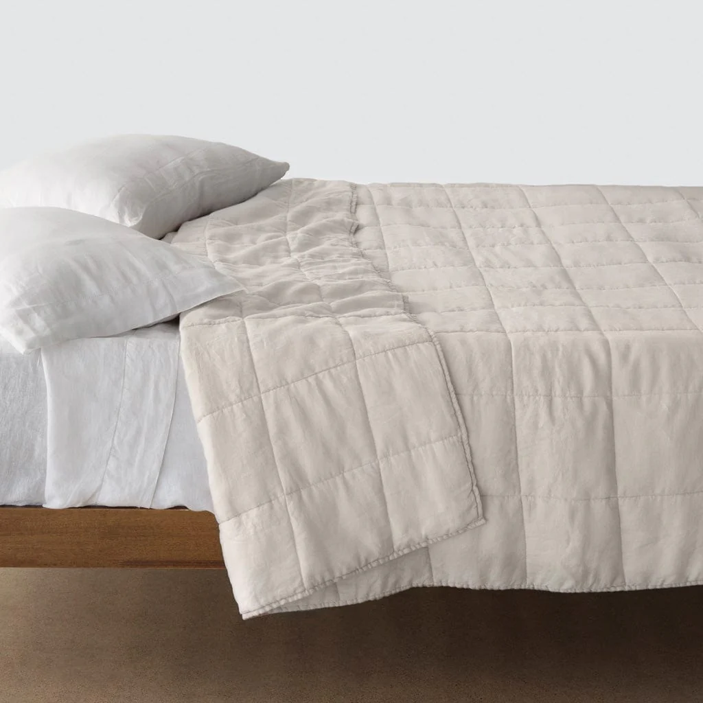 Stonewashed Linen Quilt - Image 25