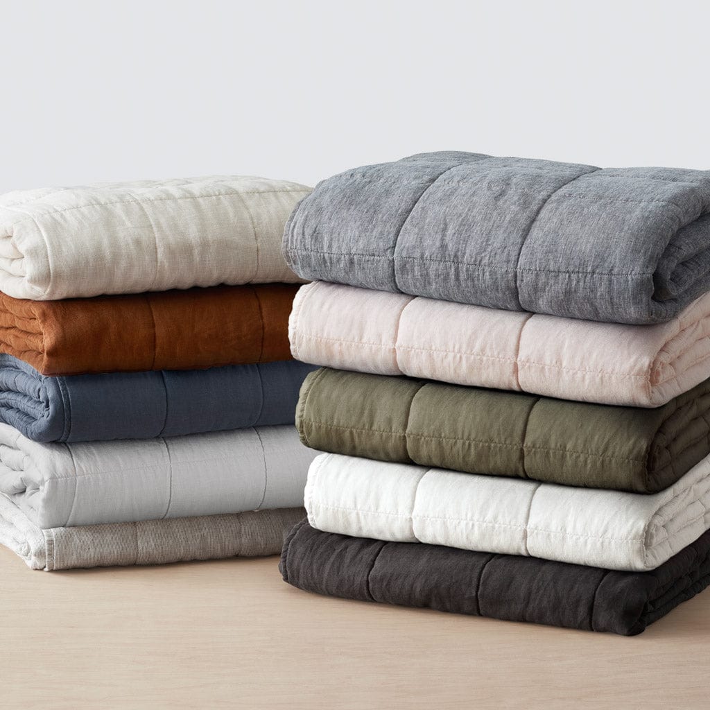 Stonewashed Linen Quilt - Image 30