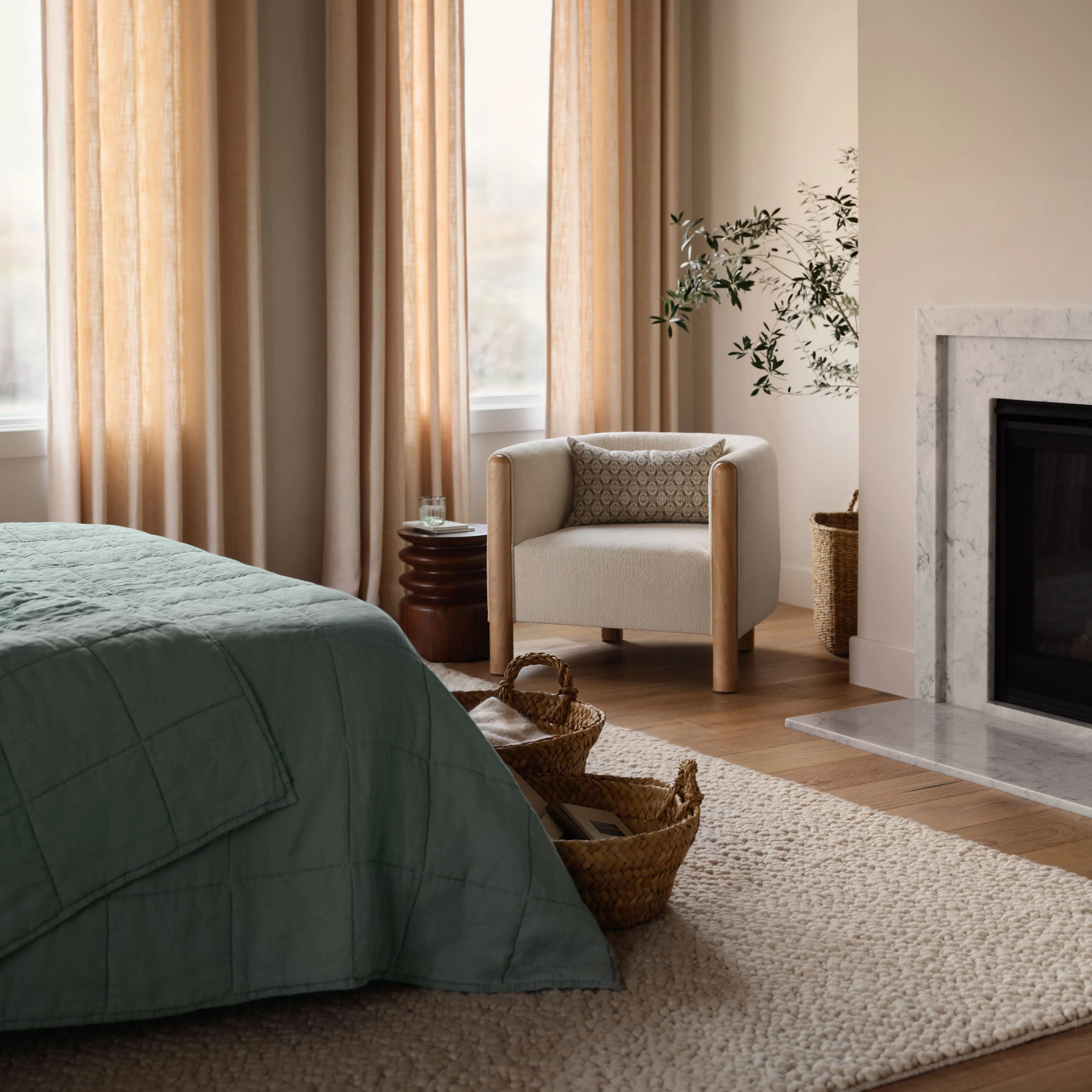 Stonewashed Linen Quilt - Image 34