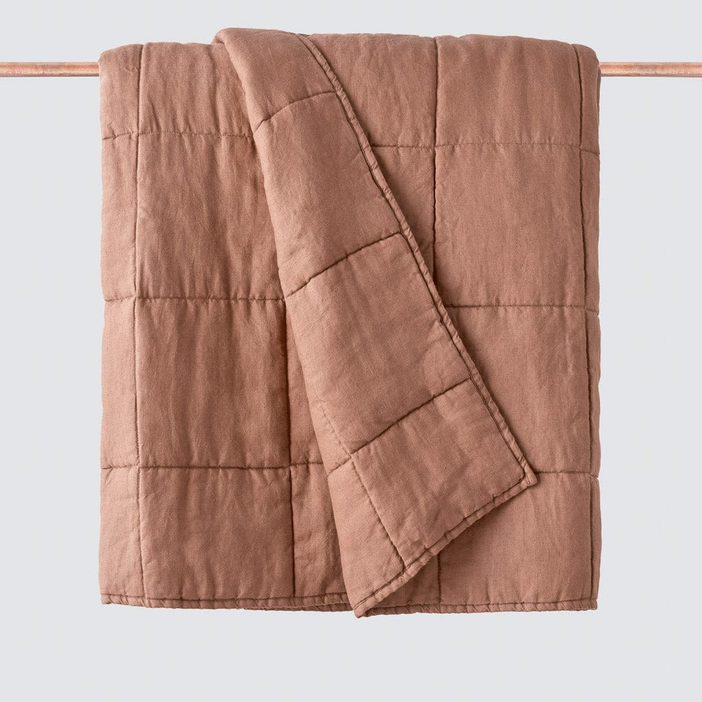 Stonewashed Linen Quilt - Image 41