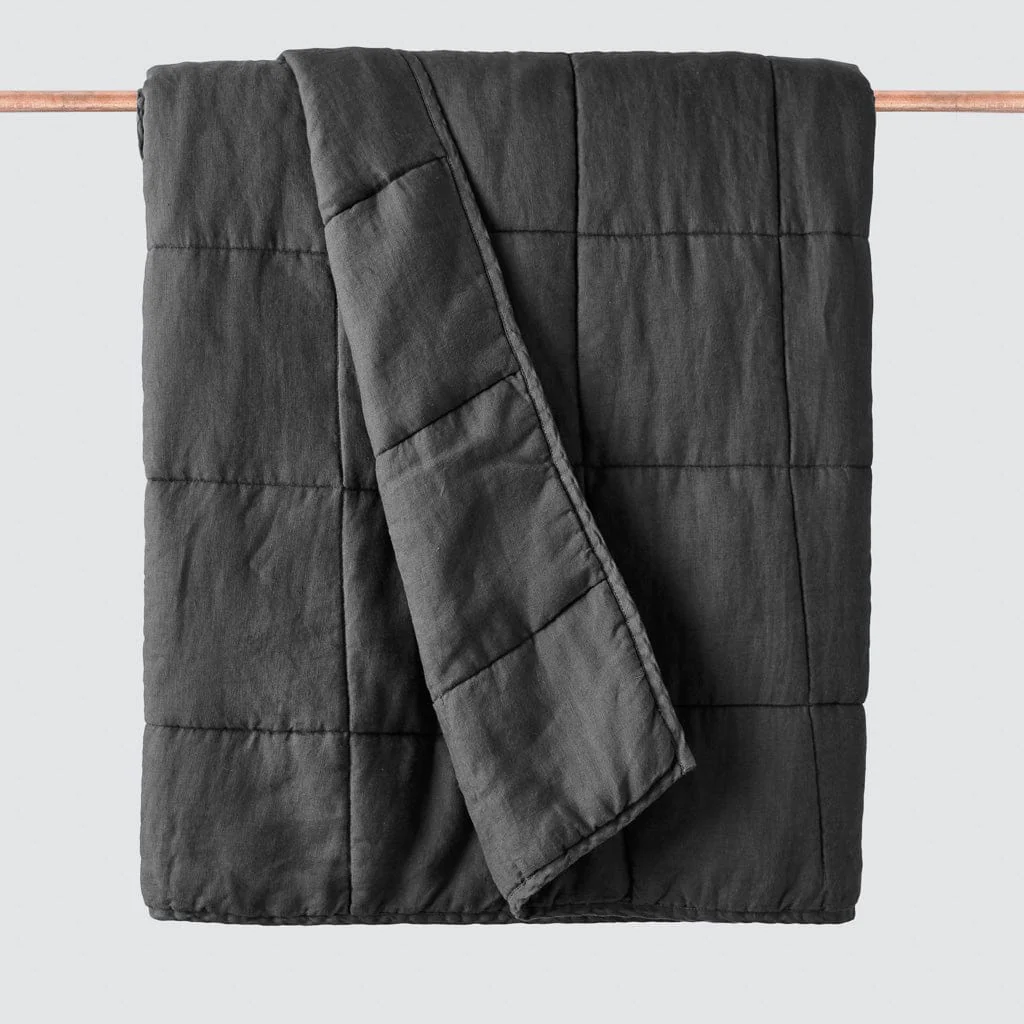 Stonewashed Linen Quilt - Image 49