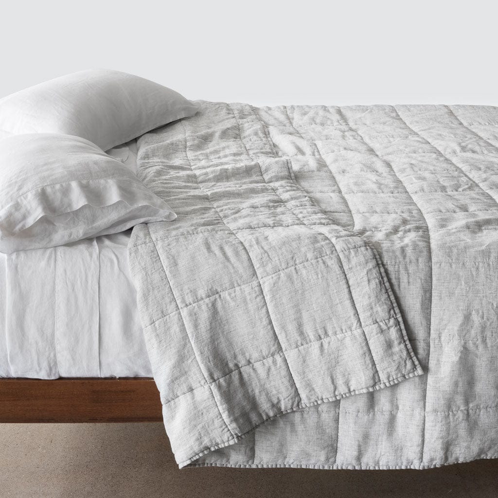 Stonewashed Linen Quilt - Image 53