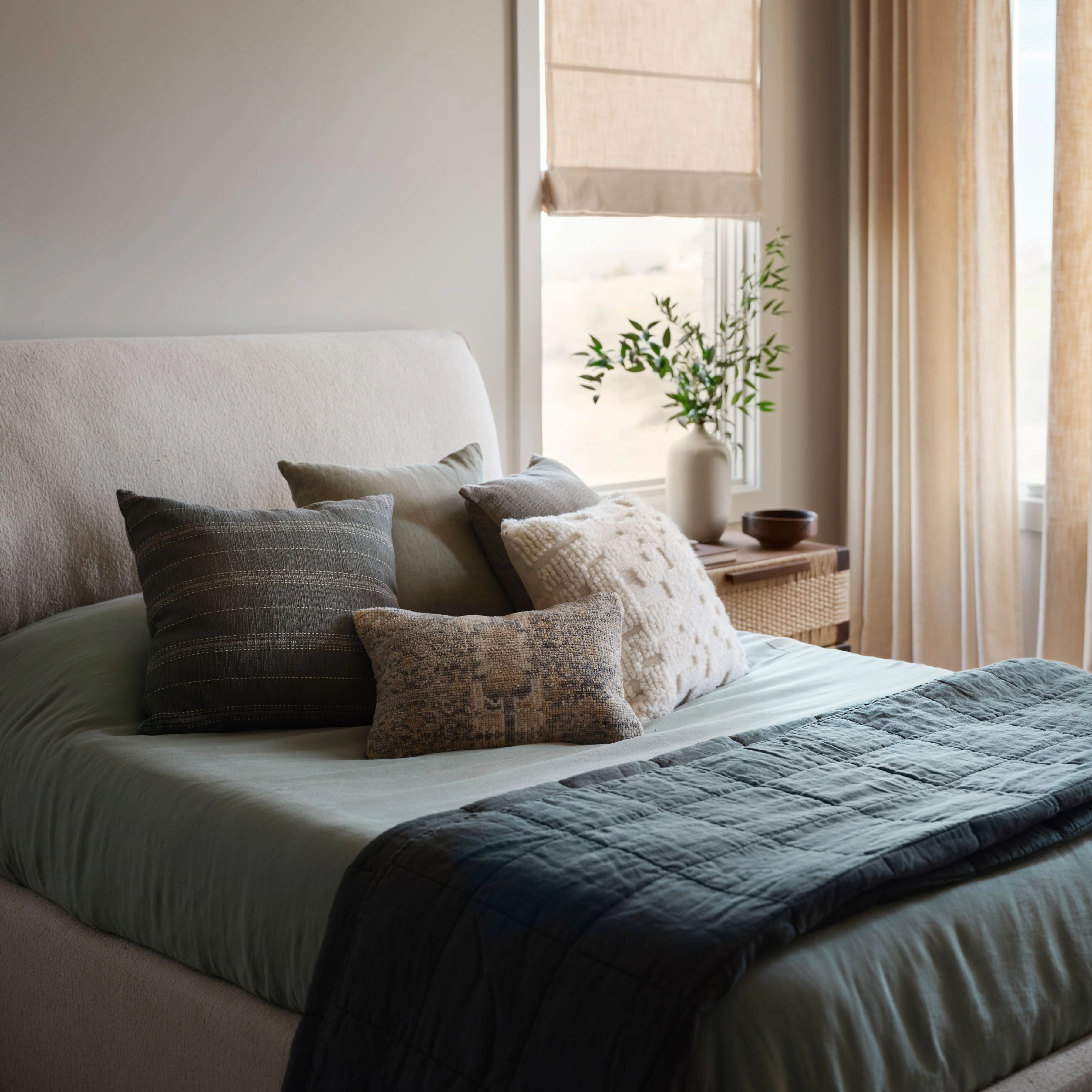 Stonewashed Linen Quilt - Image 7