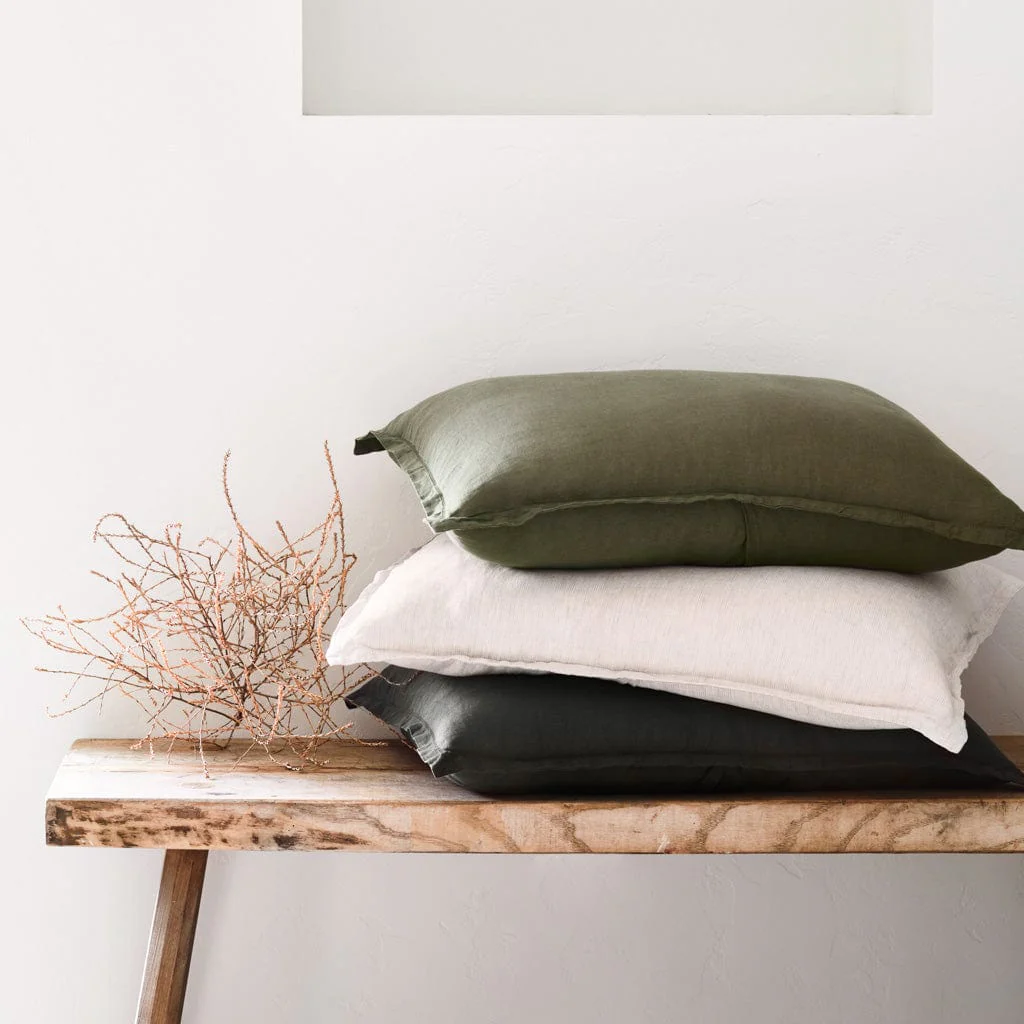 Stonewashed Linen Shams - Image 42