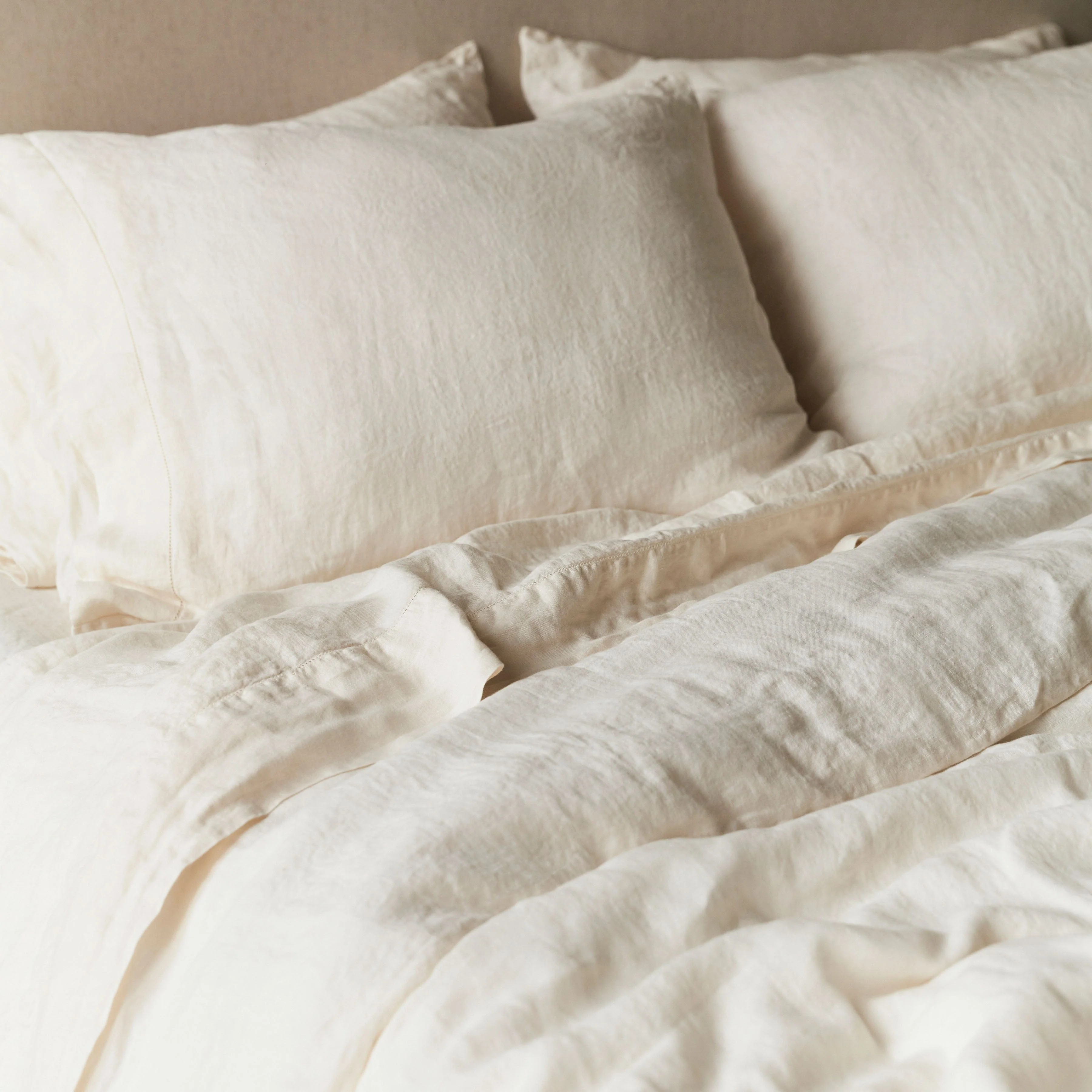 Stonewashed Linen Sheet Set - Image 23