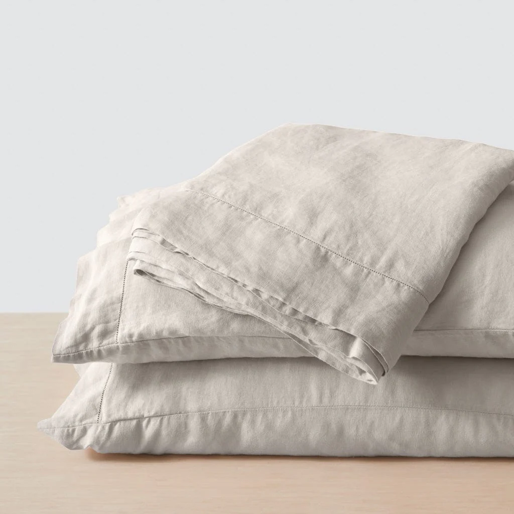 Stonewashed Linen Sheet Set - Image 3