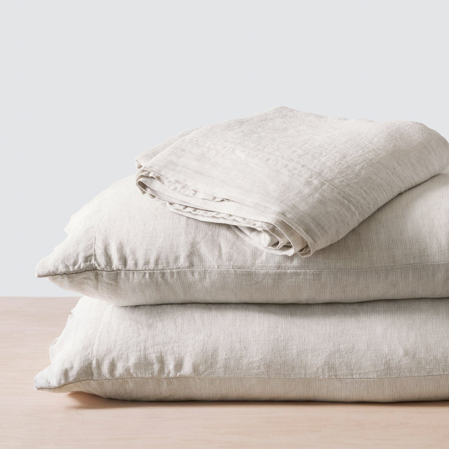 Stonewashed Linen Sheet Set - Image 43